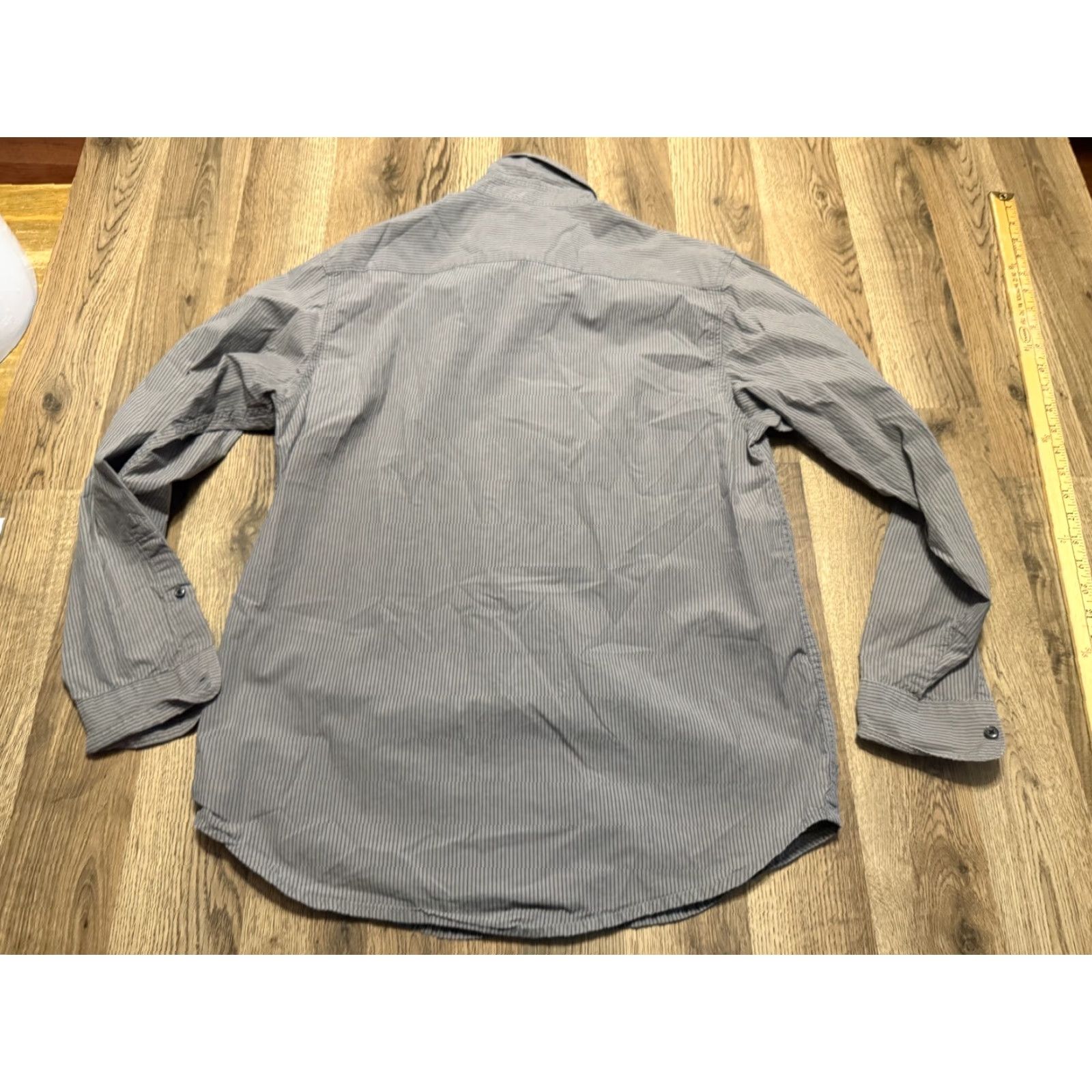 Old Navy Old Navy Shirt Men Medium Gray Long Sleeve Button Up Shirt Size US M / EU 48-50 / 2 - 2 Thumbnail