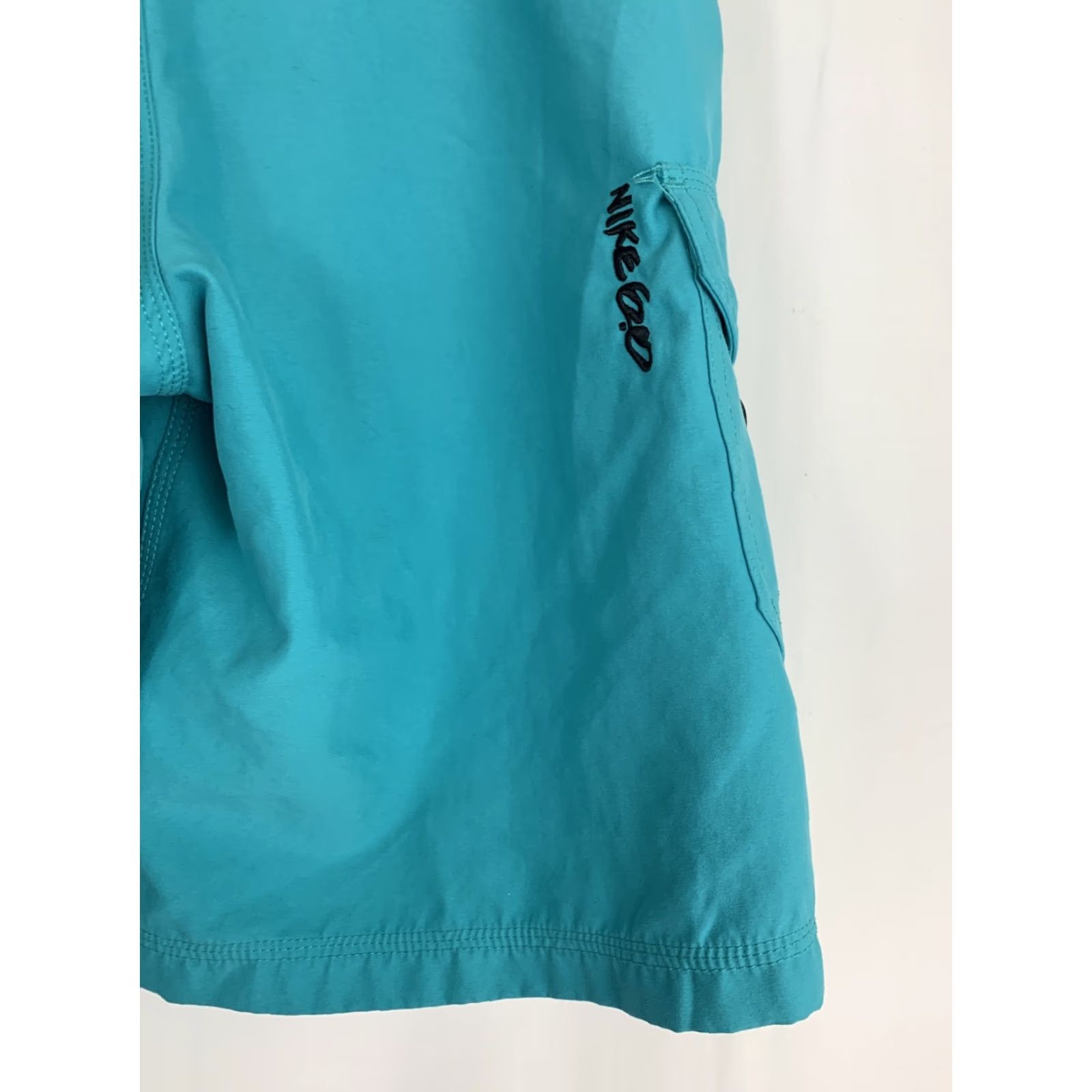 Nike Nike Mens Board Shorts Blue Drawstring M Swim Bottom 30x10 Size US 31 - 7 Thumbnail