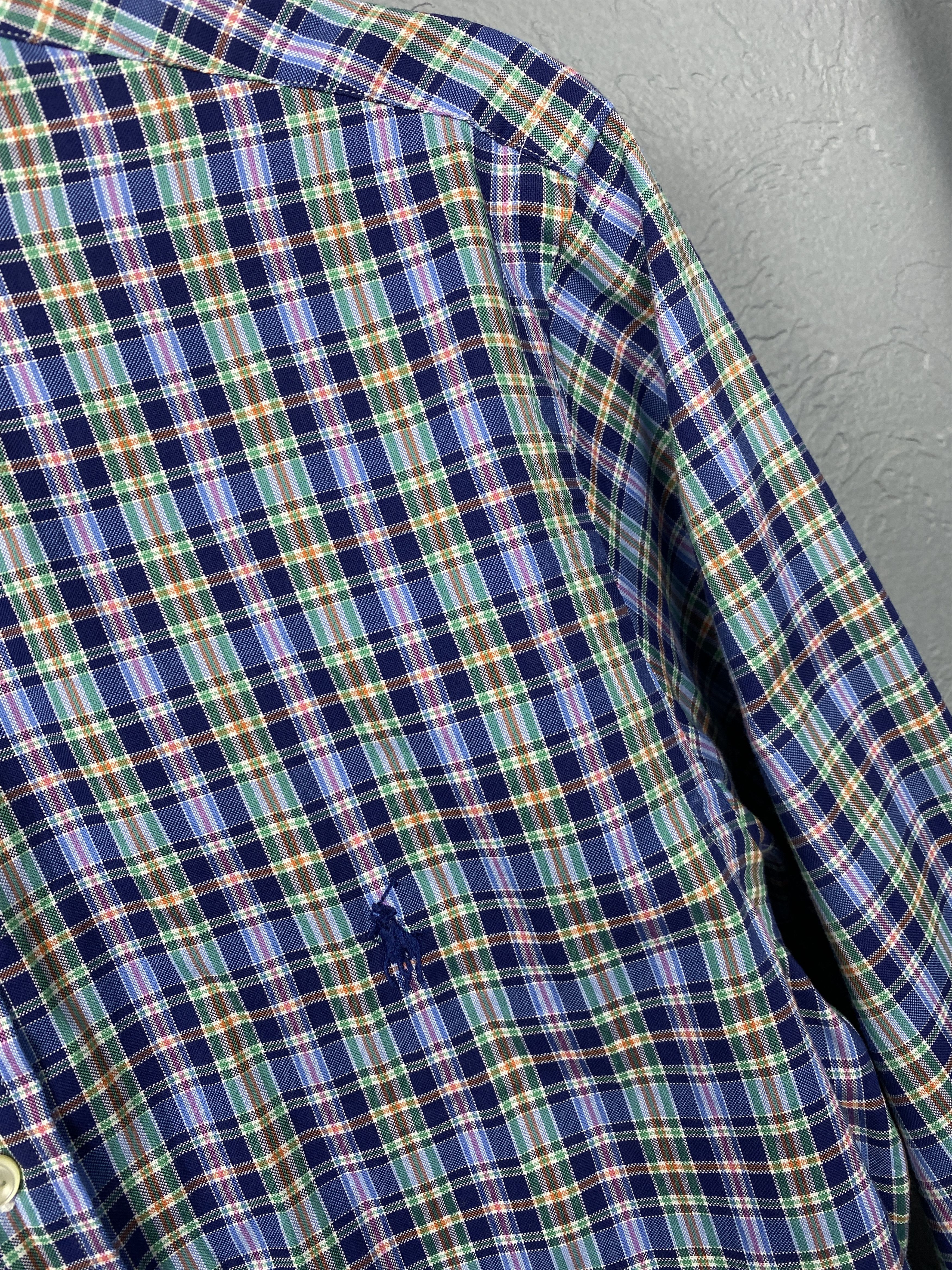 Polo Ralph Lauren Polo Ralph Lauren Vintage Mens Plaid Shirt Size US S / EU 44-46 / 1 - 3 Thumbnail