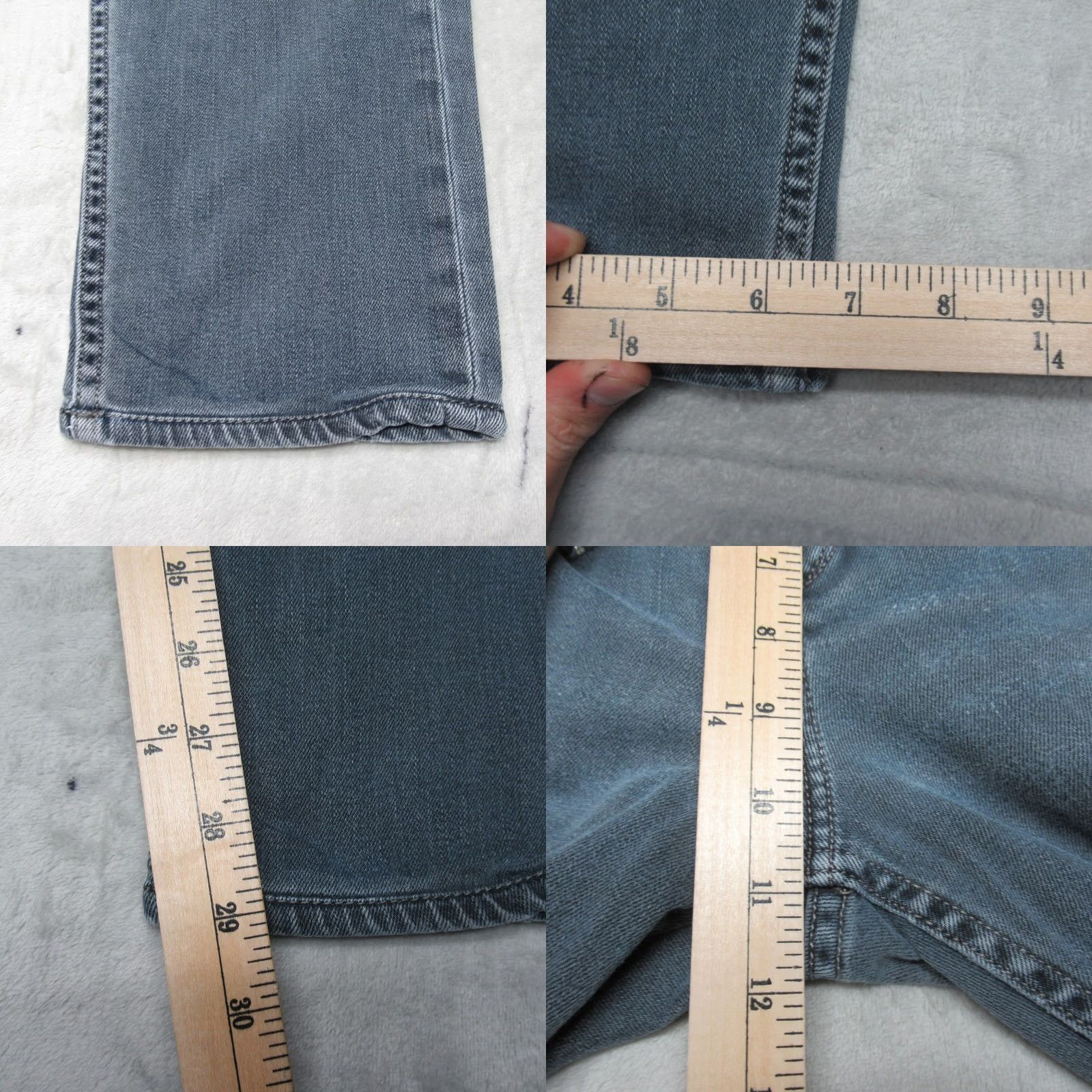 Rag & Bone Rag & Bone Jeans Mens 33x29 Gray Minna Wash Slim Leg 5-Pocket Denim Shirt? Size US 33 - 8 Thumbnail