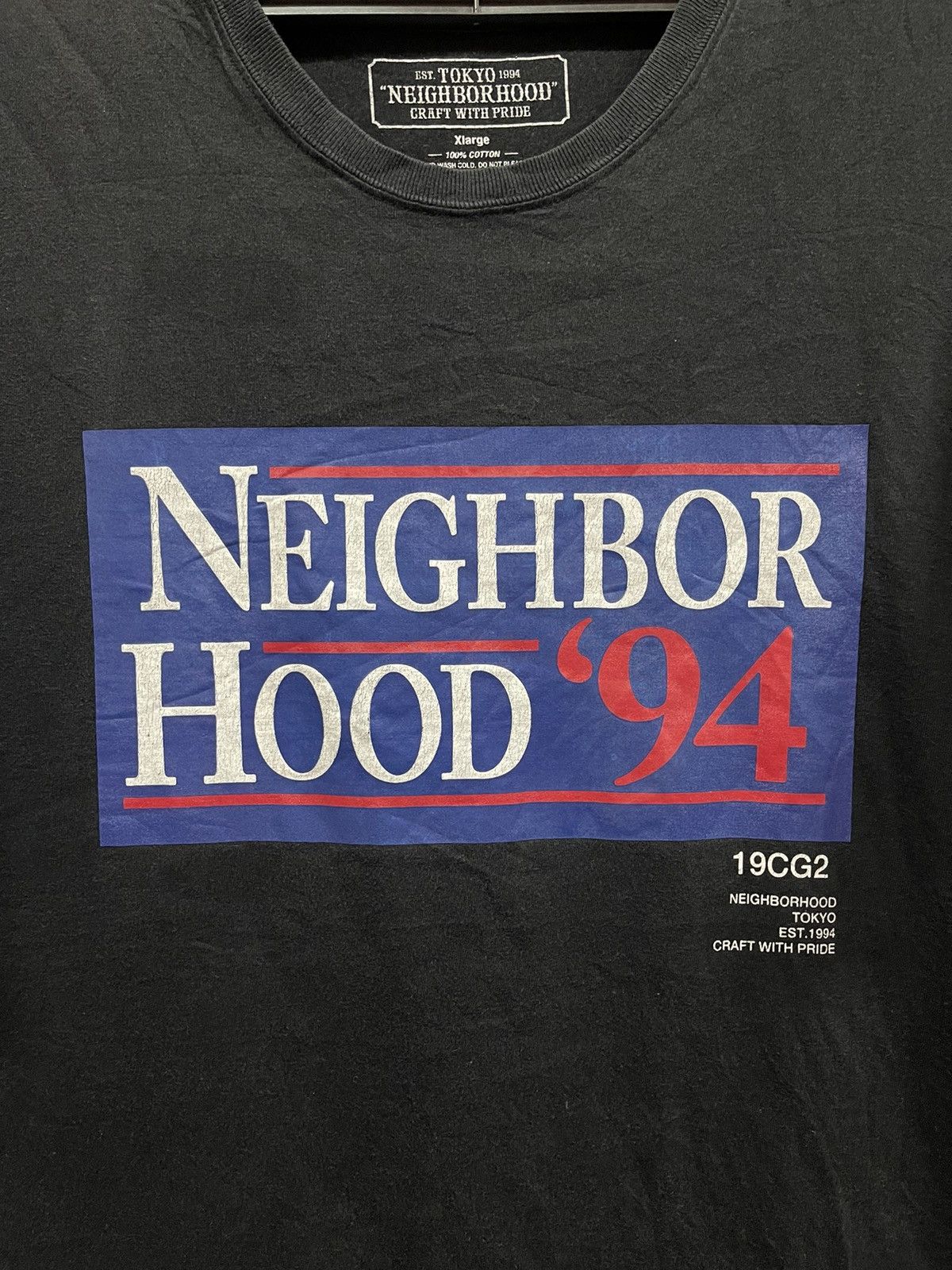 Neighborhood Neighborhood 94 Tee Size US XL / EU 56 / 4 - 3 Thumbnail
