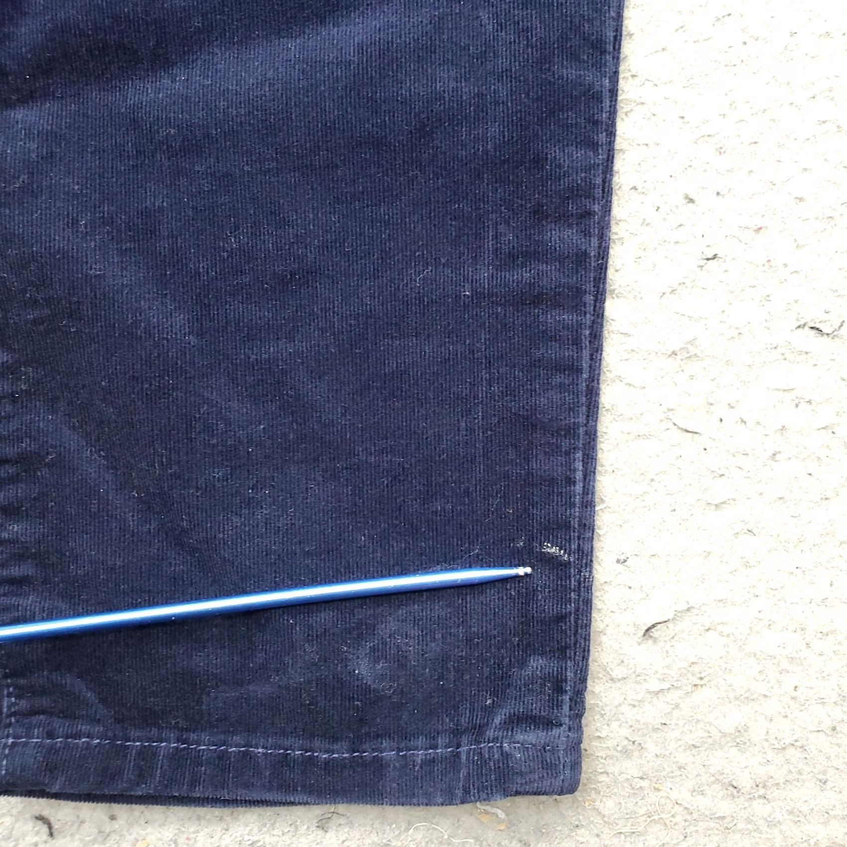 Gap Gap 1969 Legging Pants Womens Navy Corduroy Stretch Flat Front Skinny Size 28R Everyday Wear Mens? Size 28" / US 6 / IT 42 - 7 Thumbnail