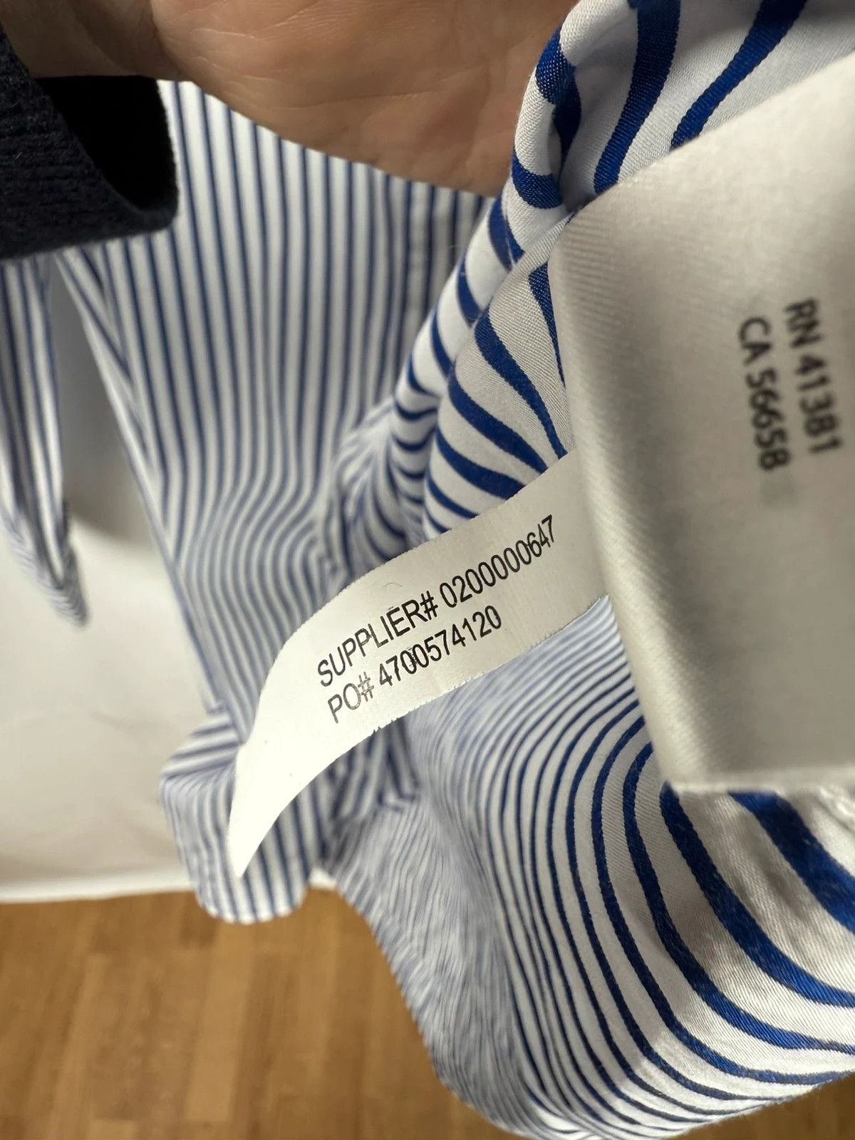 Ralph Lauren Ralph Lauren Cup Striped Shirt Cotton Men size XXL Size US XXL / EU 58 / 5 - 12 Thumbnail
