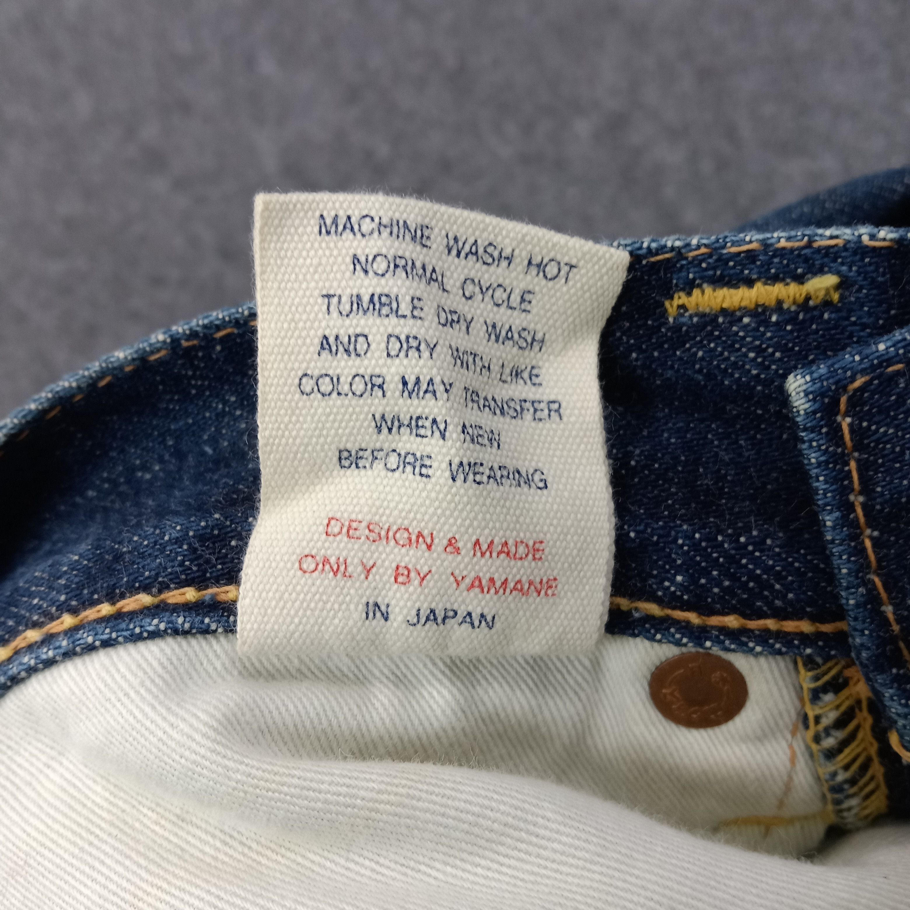 Evisu Evisu Selvedge Japanese Daicock Custom Denim Jeans C252N8 Size 24" / US 00 / IT 34 - 16 Thumbnail