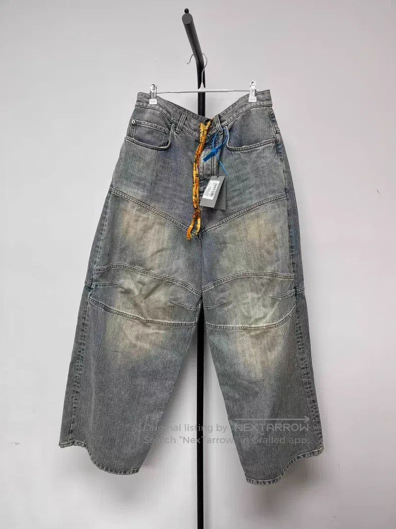 Balenciaga Balenciaga size XS Italian Ring Spun Denim Pants Size US 27 - 1 Thumbnail