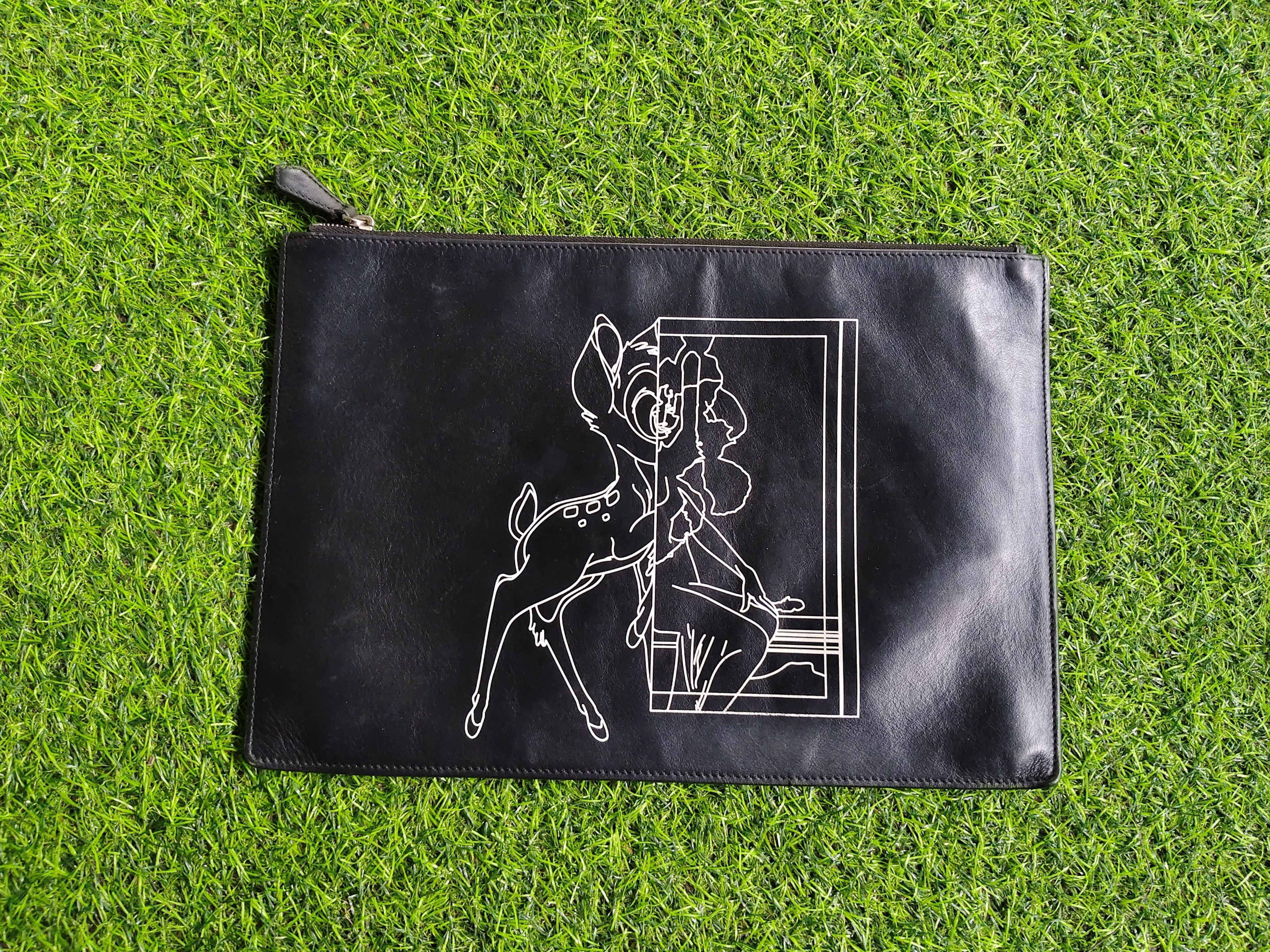 Givenchy Givenchy X Bambi sketchy leather clutch bag Size ONE SIZE - 1 Thumbnail
