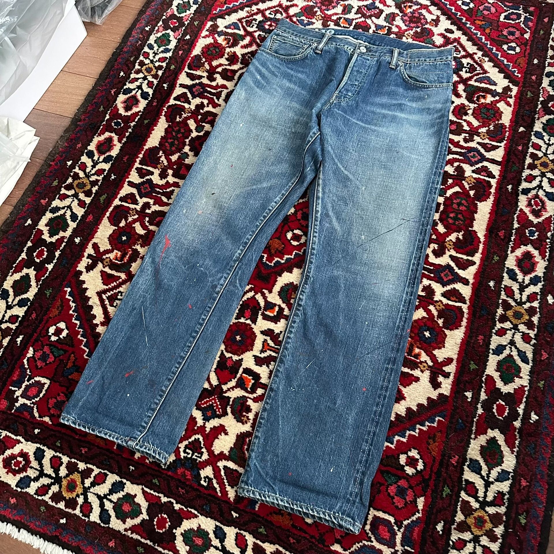 Visvim VISVIM 20SS DRY10 Splash Ink Jeans Size US 26 / EU 42 - 5 Thumbnail