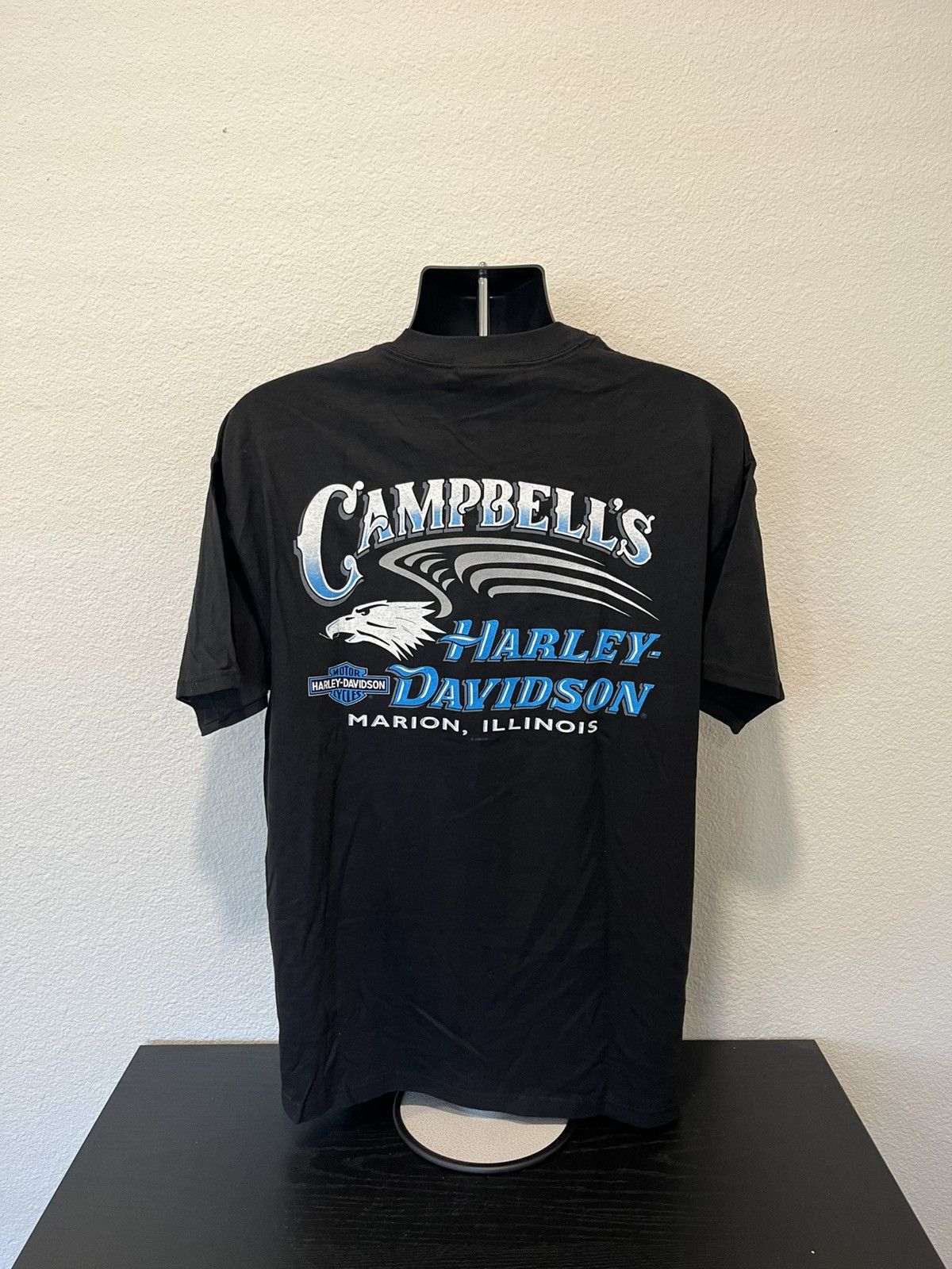 Harley Davidson Y2K Harley Davidson Illinois shirt Size US L / EU 52-54 / 3 - 2 Thumbnail
