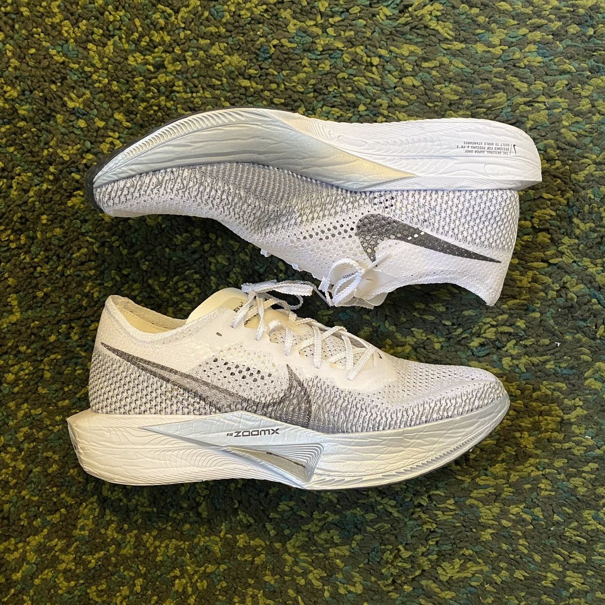 image of Nike Vaporfly Shoes in White, Men's (Size 14)