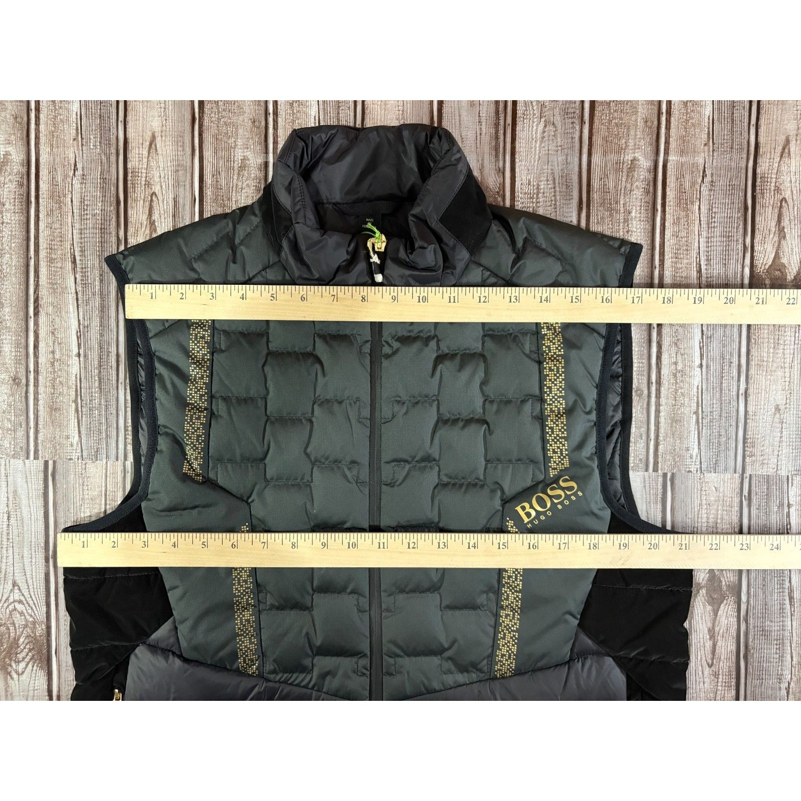 Hugo Boss Boss Hugo Boss Down Quilted V_Marson Gilet sz L color black Size US L / EU 52-54 / 3 - 18 Thumbnail