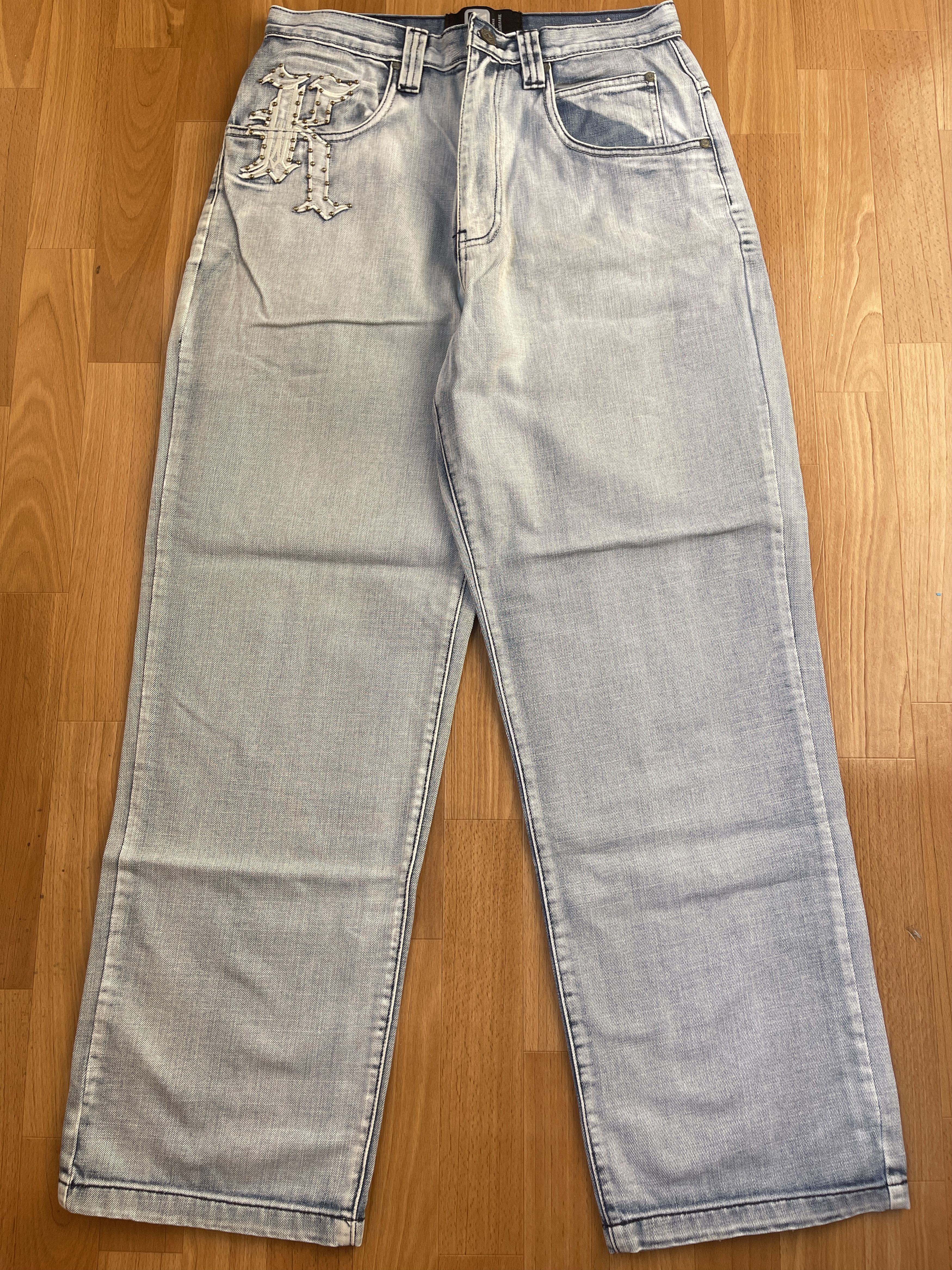 Karl Kani KARL KANI jeans, baggy, vintage Kani jeans, 90s hip hop W 32 Size US 32 / EU 48 - 2 Thumbnail