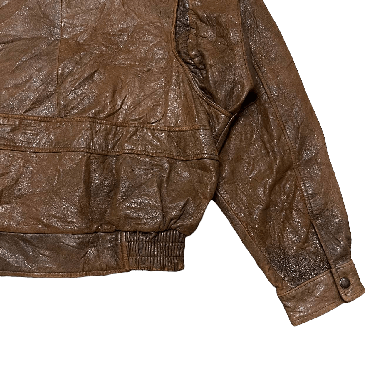 Leather Vintage Skelly Leather Jacket Size US M / EU 48-50 / 2 - 13 Thumbnail