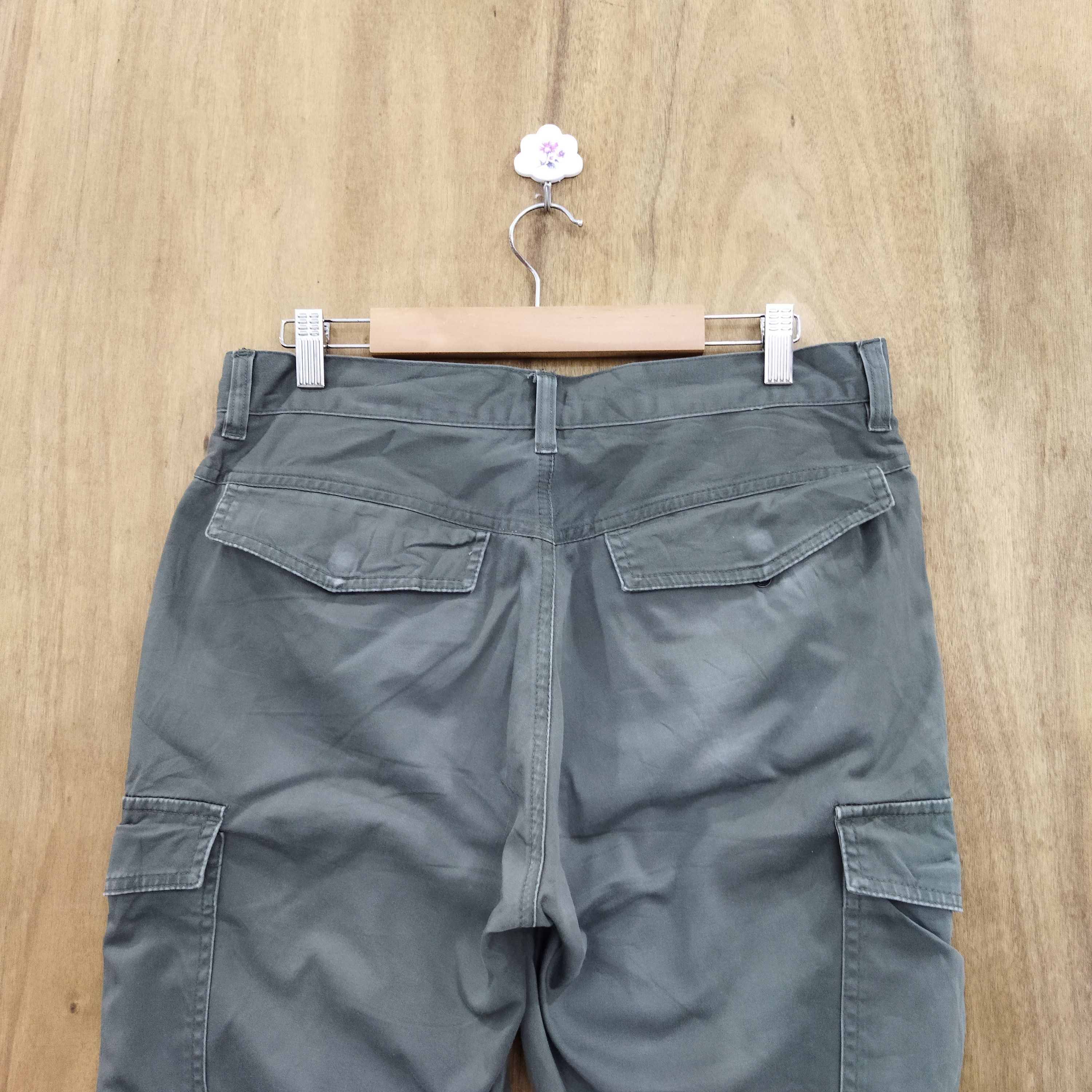 Japanese Brand JAPANESE BRAND GREEN CARGO PANTS Size US 31 - 8 Thumbnail