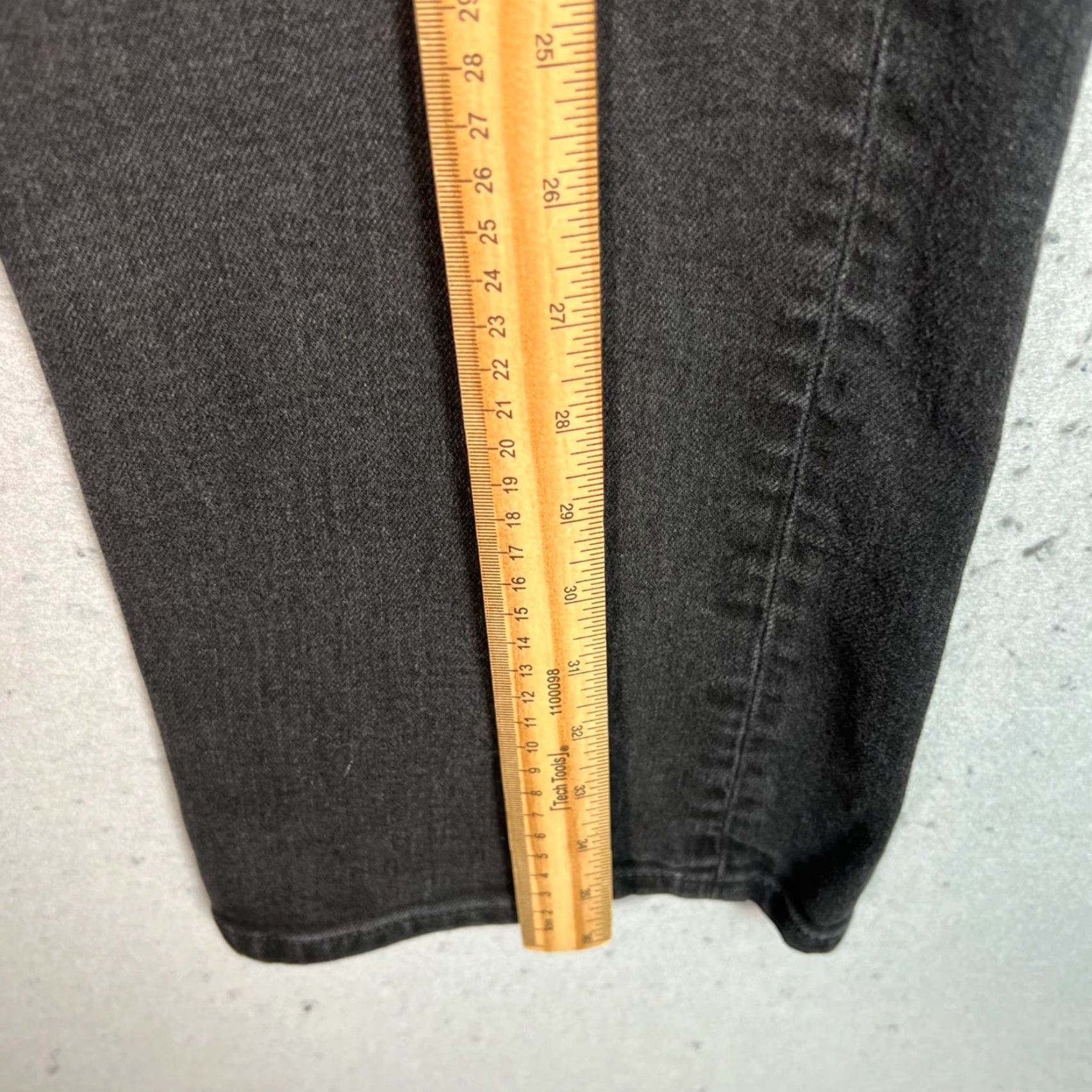 Boyish Boyish Brady La Strada Jeans Size 28 Black Denim Cotton Blend Women’s Jeans 5-Pocket Straight Inseam 25 in Vintage No Mens Womens Girls Size 28" / US 6 / IT 42 - 7 Thumbnail