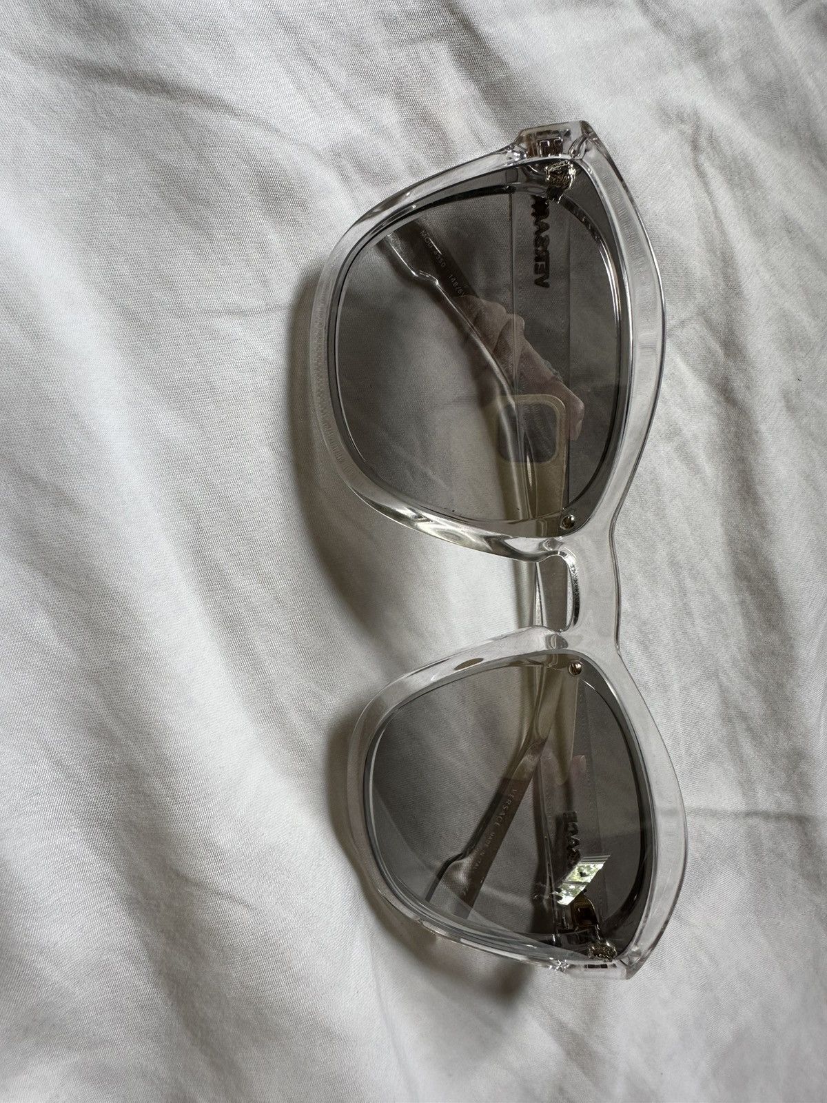 Versace Versace clear frame sunglasses Size ONE SIZE - 1 Thumbnail