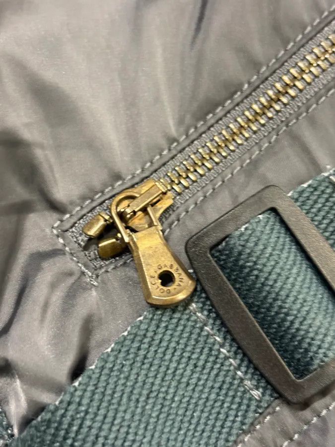Dolce & Gabbana AW2003 Dolce & Gabbana Grey Nylon Bondage Cargo Pants Size US 30 / EU 46 - 10 Thumbnail