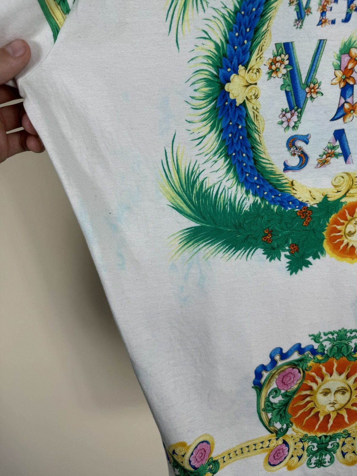 Versace Versace very rare t shirt Size US M / EU 48-50 / 2 - 4 Thumbnail