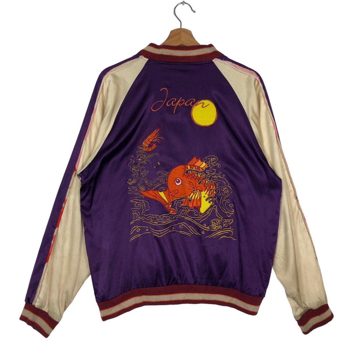 Japanese Brand 🔥90s Vintage Japaneseaioha Sukajan Souvenir Jacket Big Logo Size US M / EU 48-50 / 2 - 7 Thumbnail