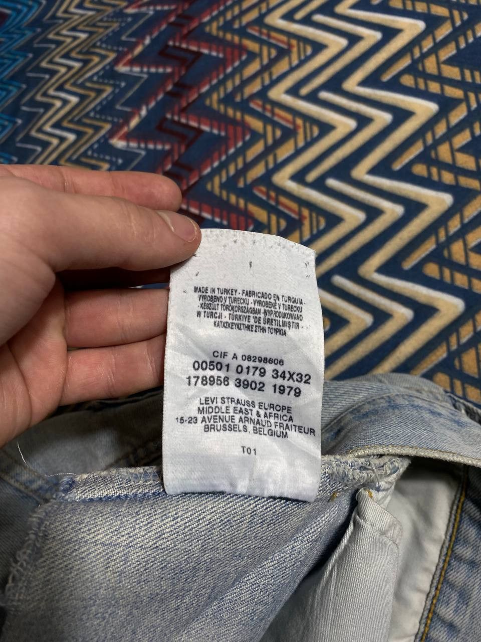 Levi's Vintage Levis Shorts big logo 90s Size US 34 / EU 50 - 14 Thumbnail