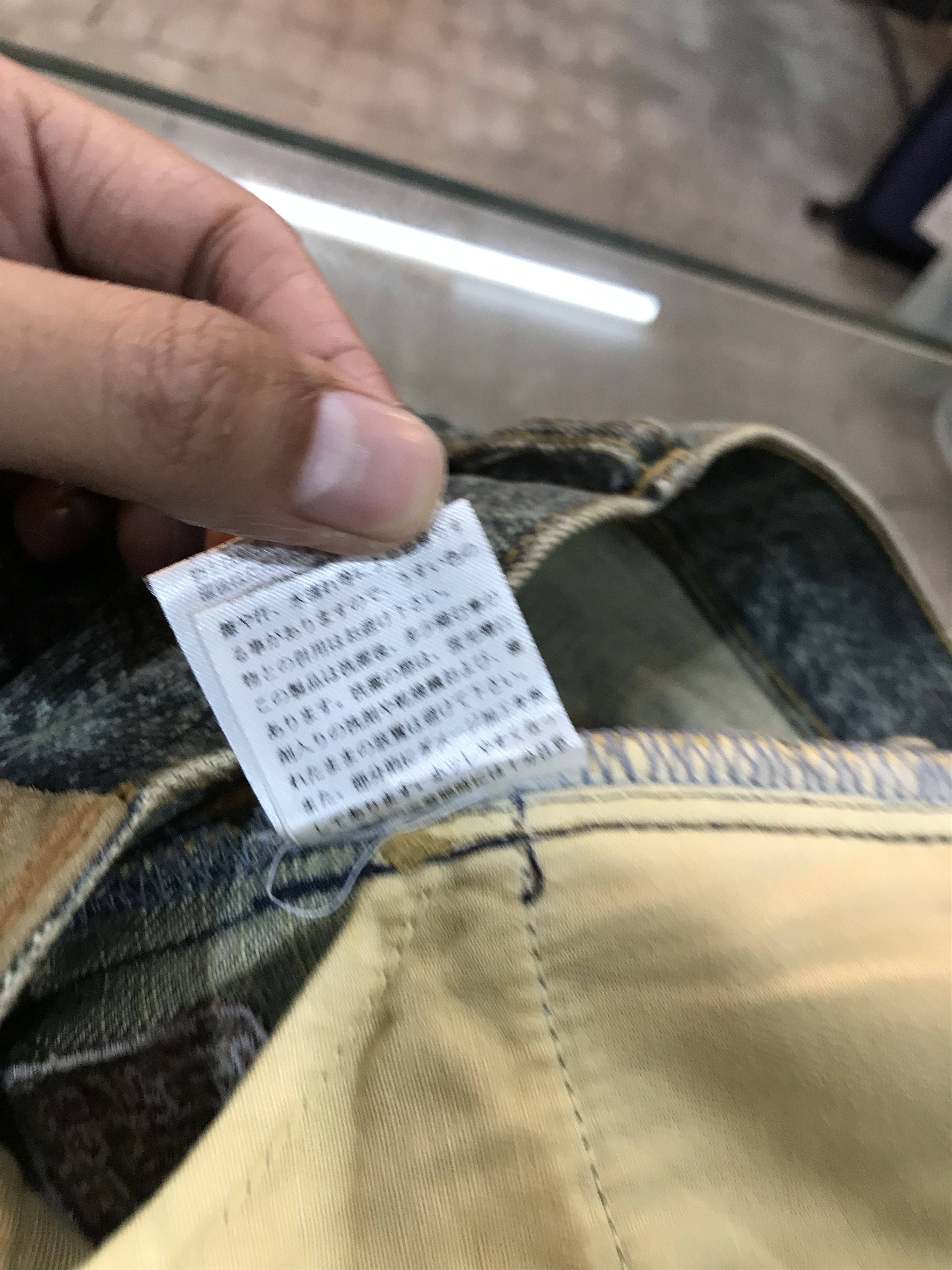 Japanese Brand Karakuri Tamashii Double Oni Japanese Brand Jeans Pants Size US 40 / EU 56 - 14 Thumbnail