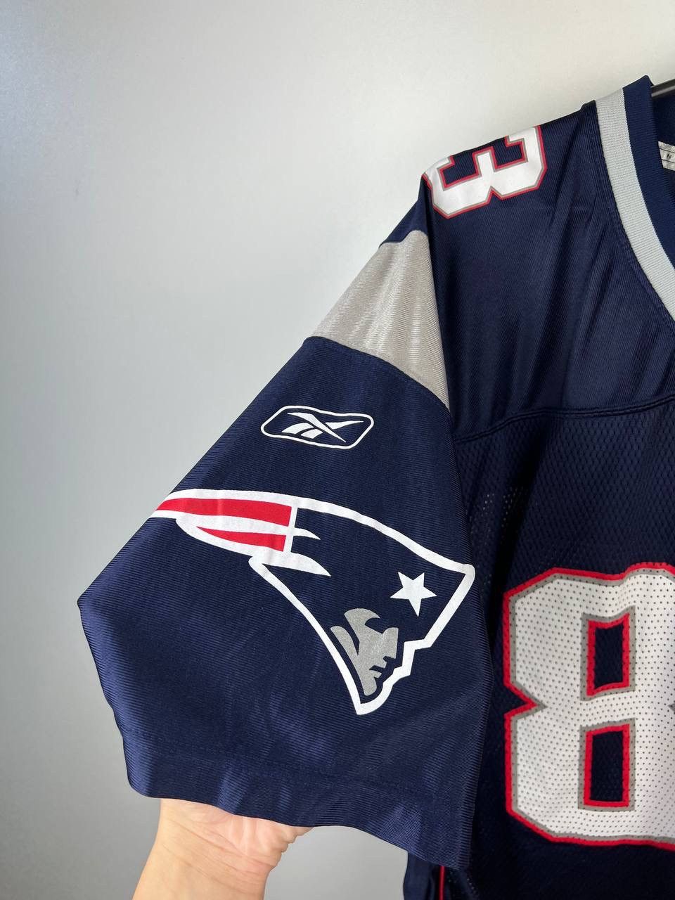 Reebok Patriots Welker Reebok NFL Jersey t-shirts size L Size US L / EU 52-54 / 3 - 3 Thumbnail