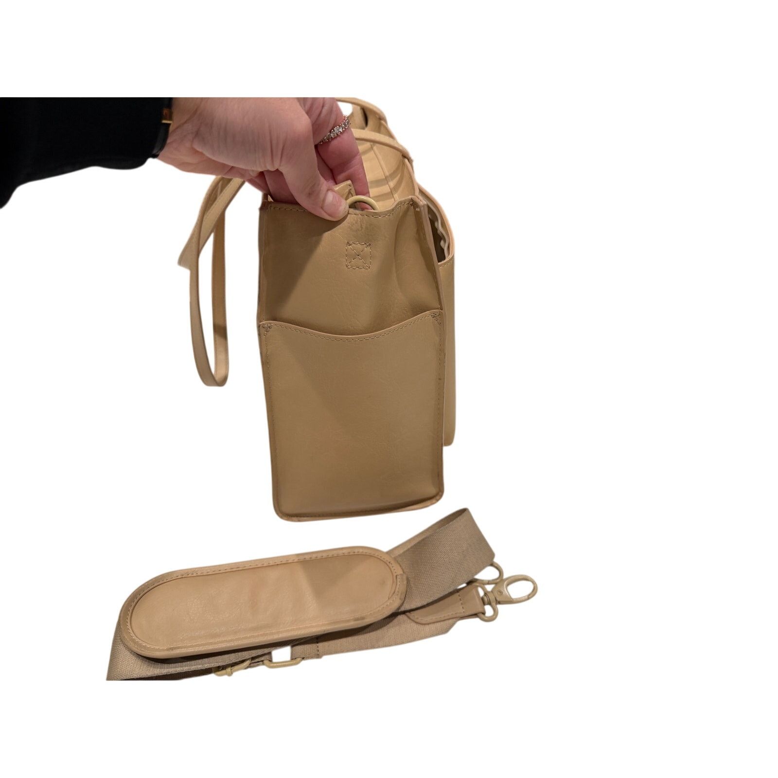 Other BEIS Beige Work Vegan Leather Tote Bag Size ONE SIZE - 7 Thumbnail