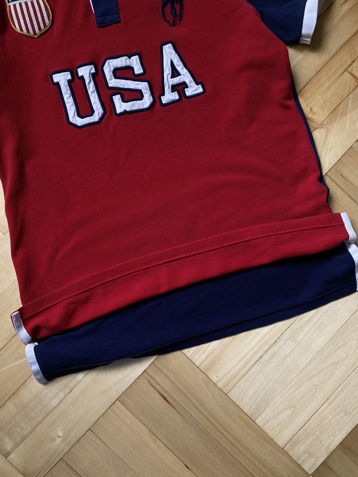 Polo Ralph Lauren × Vintage Polo Ralph Lauren Big Logo USA Very Rare Size US S / EU 44-46 / 1 - 10 Thumbnail