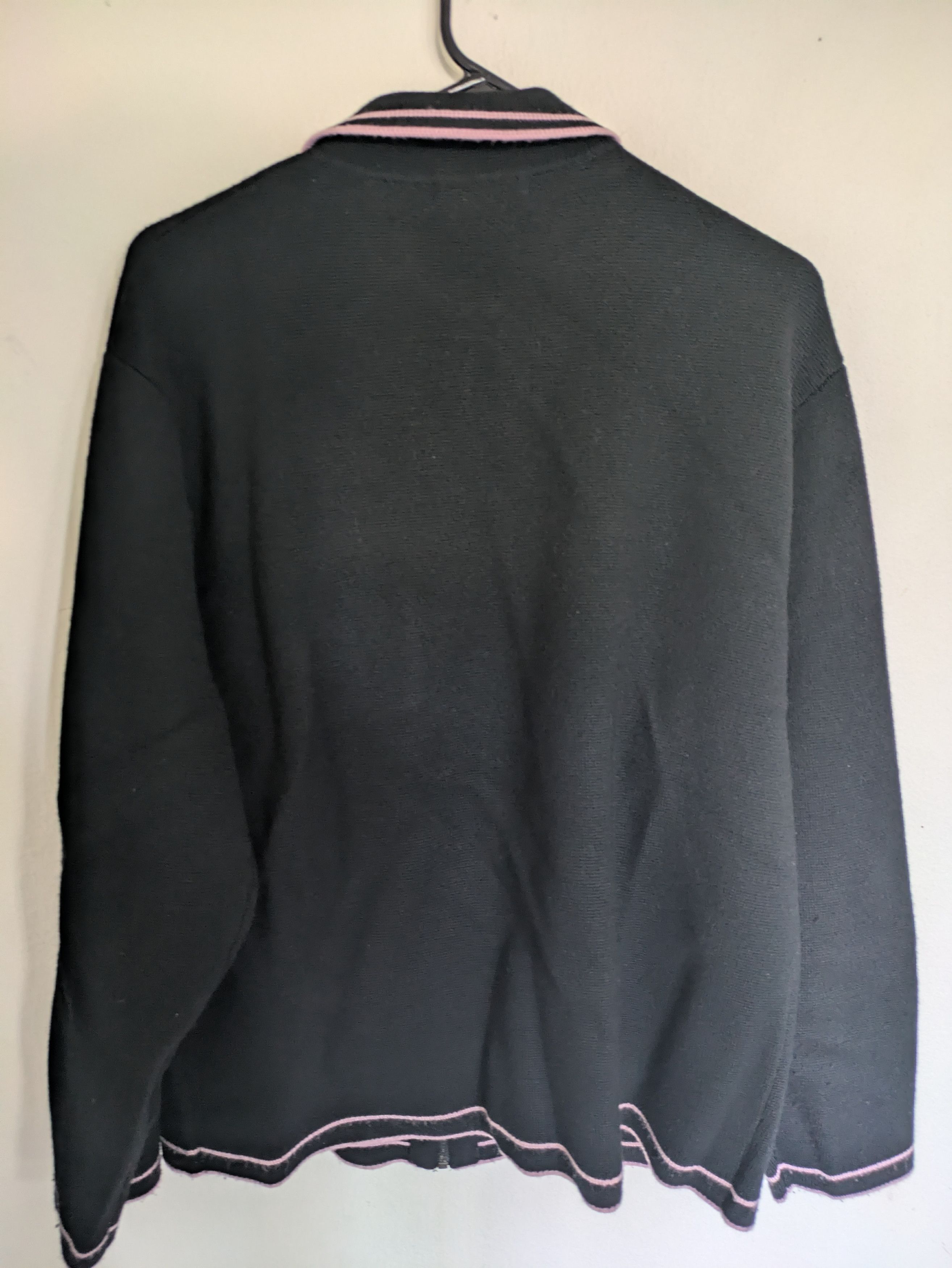 Supreme FW24 Supreme Zip-up Polo Sweater Black | Grailed