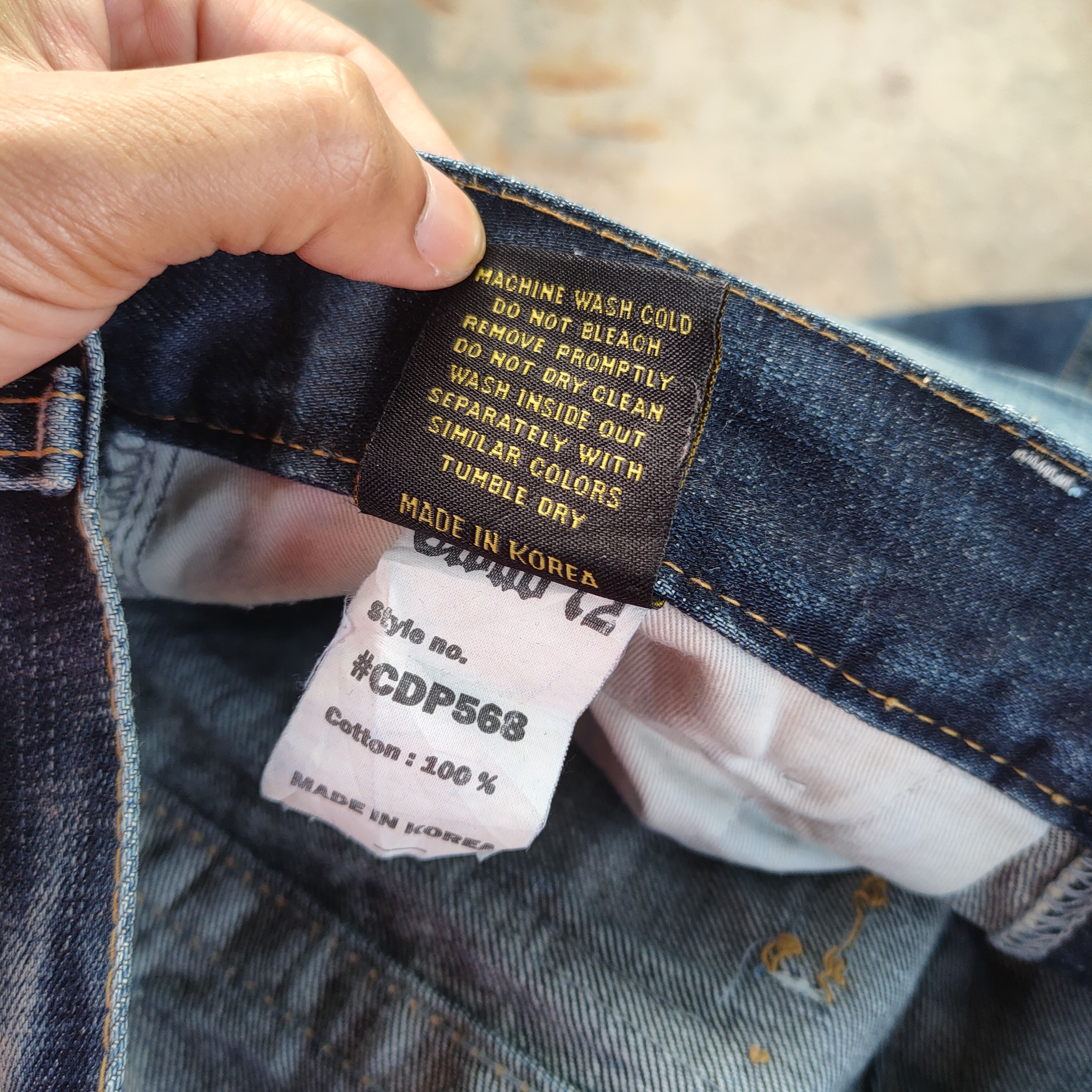 Japanese Brand VINTAGE JAPANESE FADED DISTRESSED JEAN PANTS Size US 34 / EU 50 - 13 Thumbnail