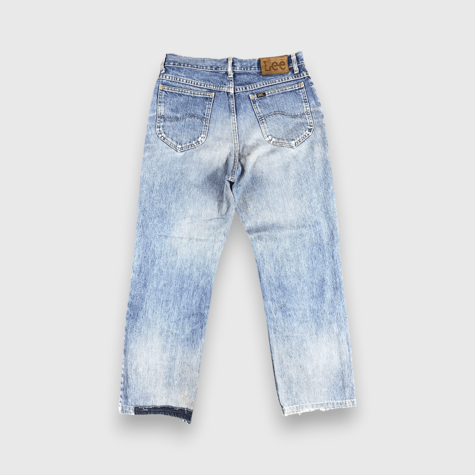 Lee Vintage Blue Wash Lee Jeans-J1847 Size US 32 / EU 48 - 2 Thumbnail