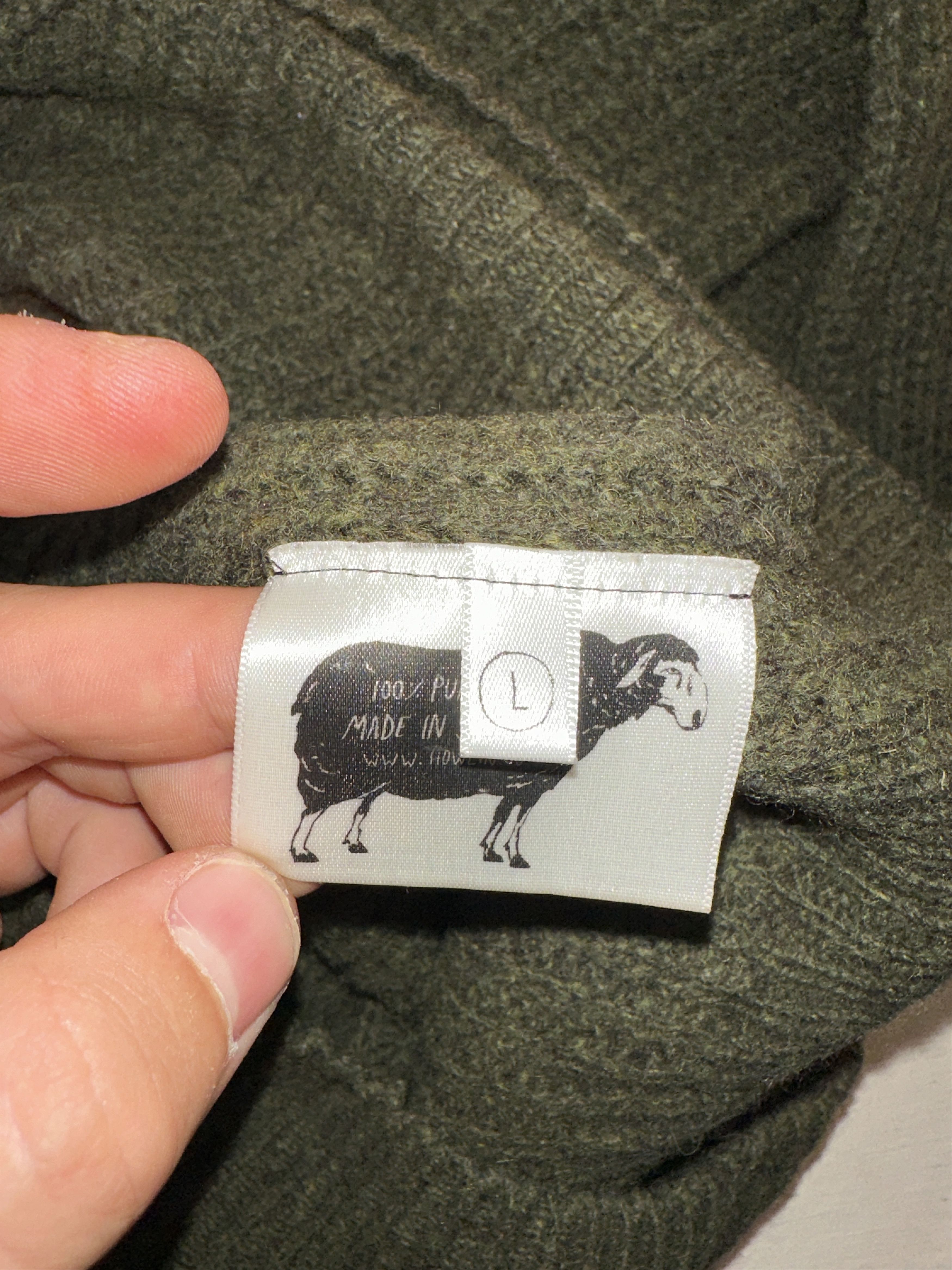 Howlin' Exclusive Lambswool Howlin Scotland Knit Pullover Size L Size US L / EU 52-54 / 3 - 18 Thumbnail