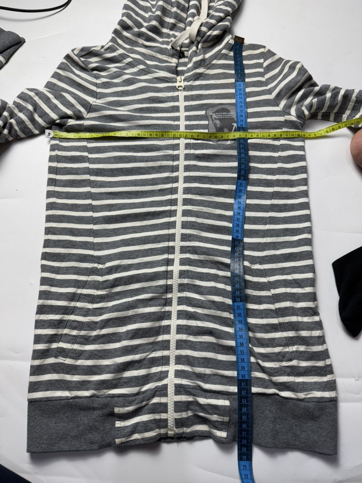 If Six Was Nine × Japanese Brand × Le Grande Bleu (L.G.B.) Andew Hoodie Stripe Lgb ifsix style Size US S / EU 44-46 / 1 - 7 Thumbnail