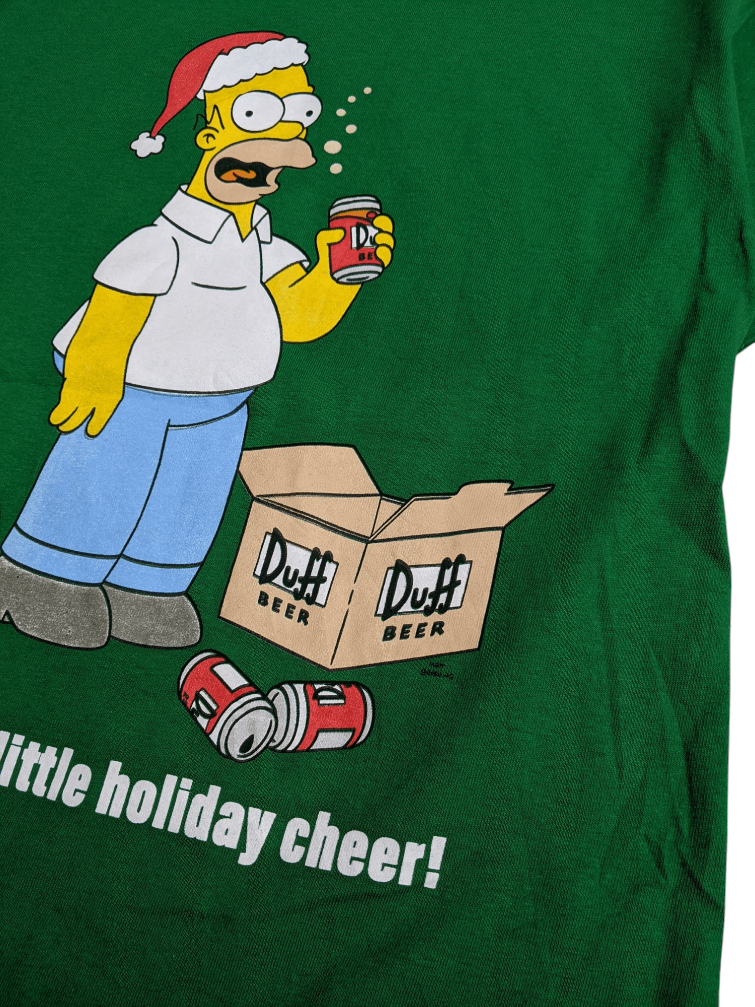 The Simpsons The Simpson "Homer Duff Beer" Official T shirt Size US S / EU 44-46 / 1 - 2 Thumbnail