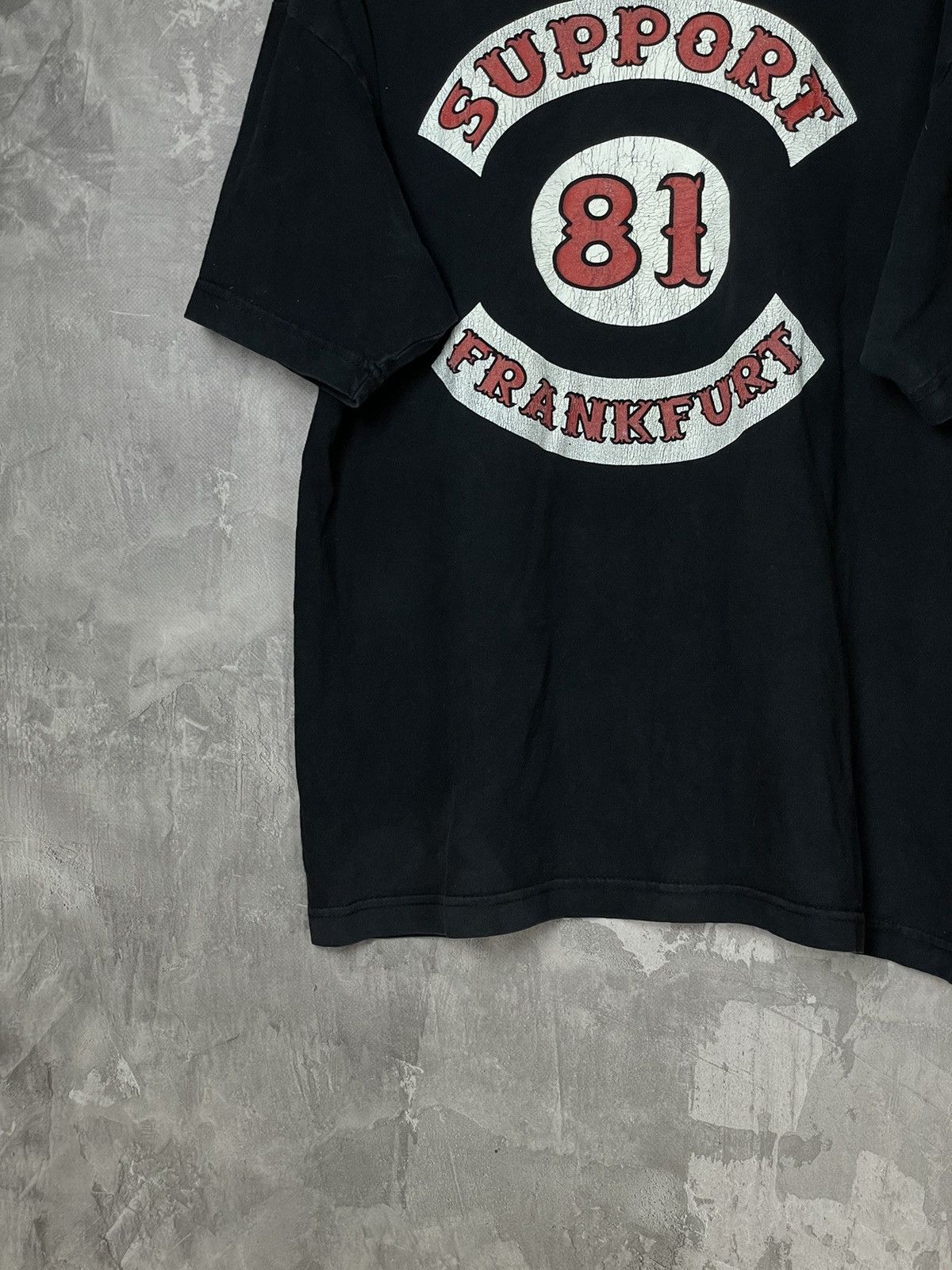 Band Tees Support 81 Frankfurt Sanmarino Y2K Streetwear Tee Size US L / EU 52-54 / 3 - 5 Thumbnail