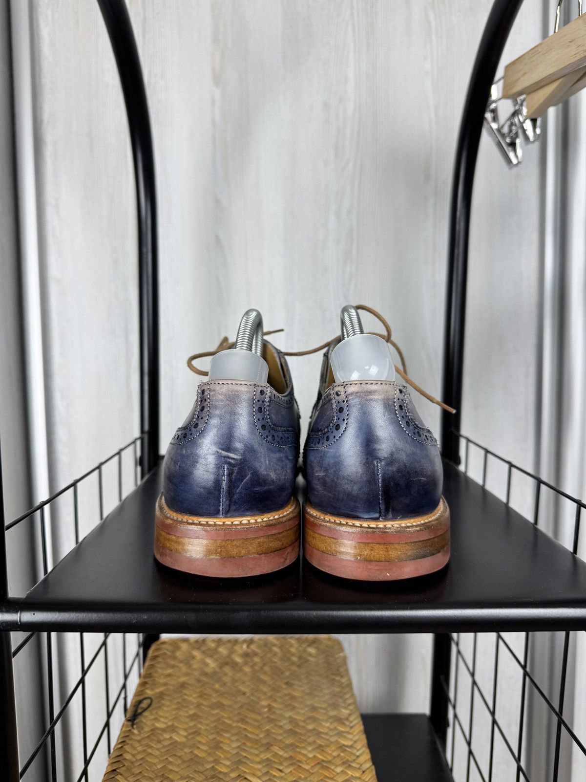 Berwick 1707 Berwick 1707 blue faded dainite sole brogues goodyear shoes Size US 11 / EU 44 - 11 Thumbnail