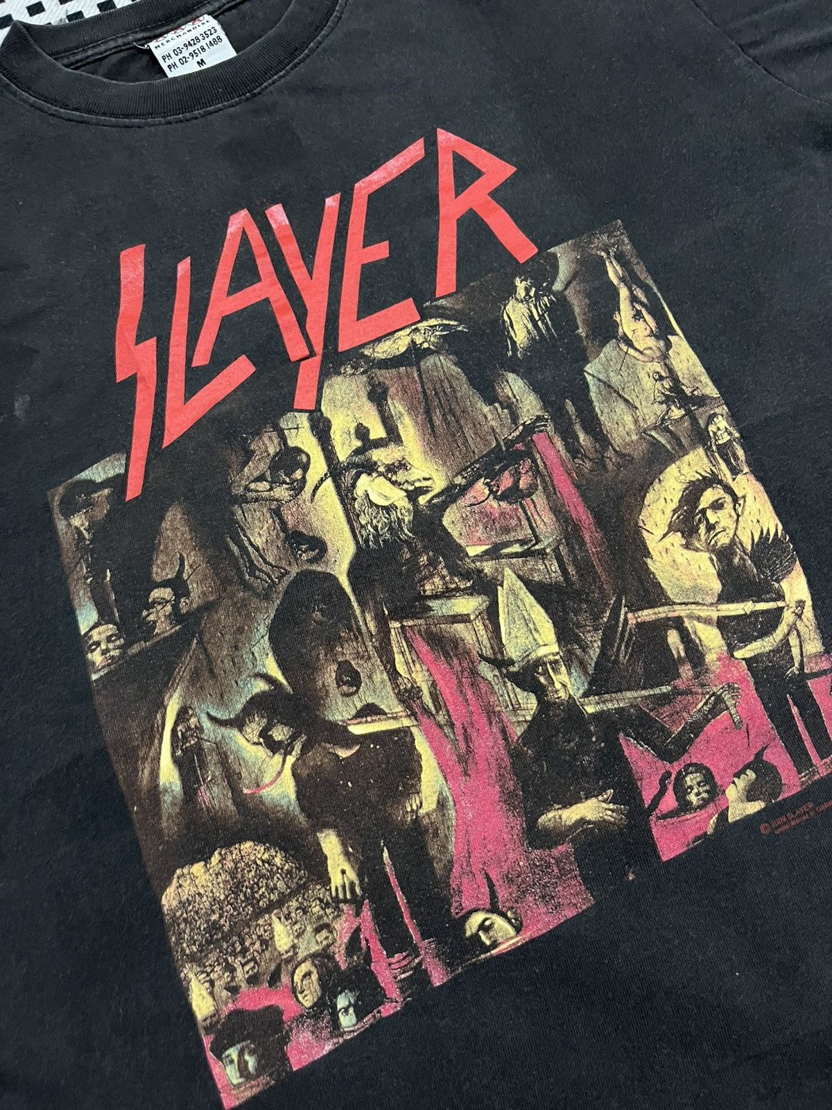 Slayer 💥Sunfade Y2K FAST SALES OFFER ME SLAYER Reign In Blood Size US M / EU 48-50 / 2 - 4 Thumbnail