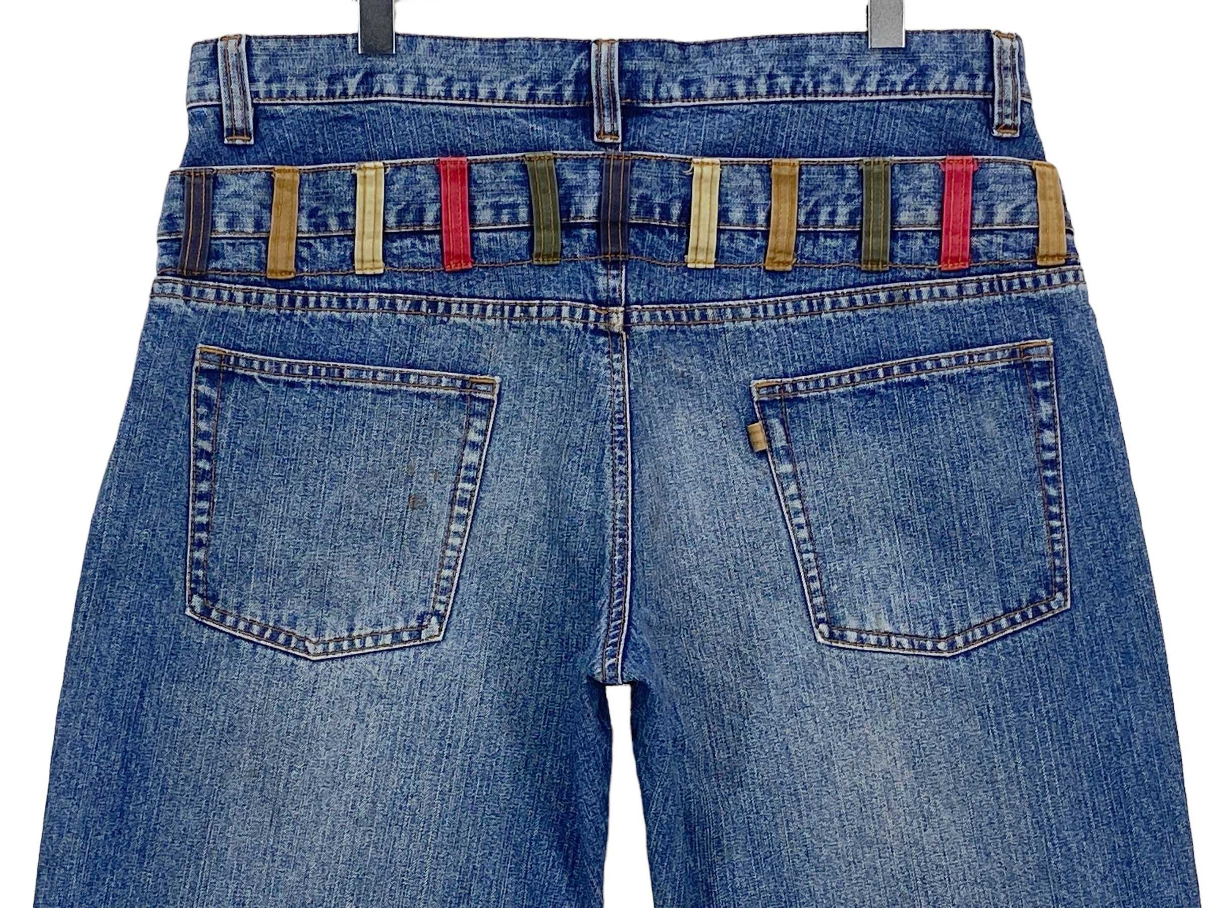 Japanese Brand Amore Puro Big Size Jeans Double Waist Japanese Brand Jeans Size US 37 - 5 Thumbnail