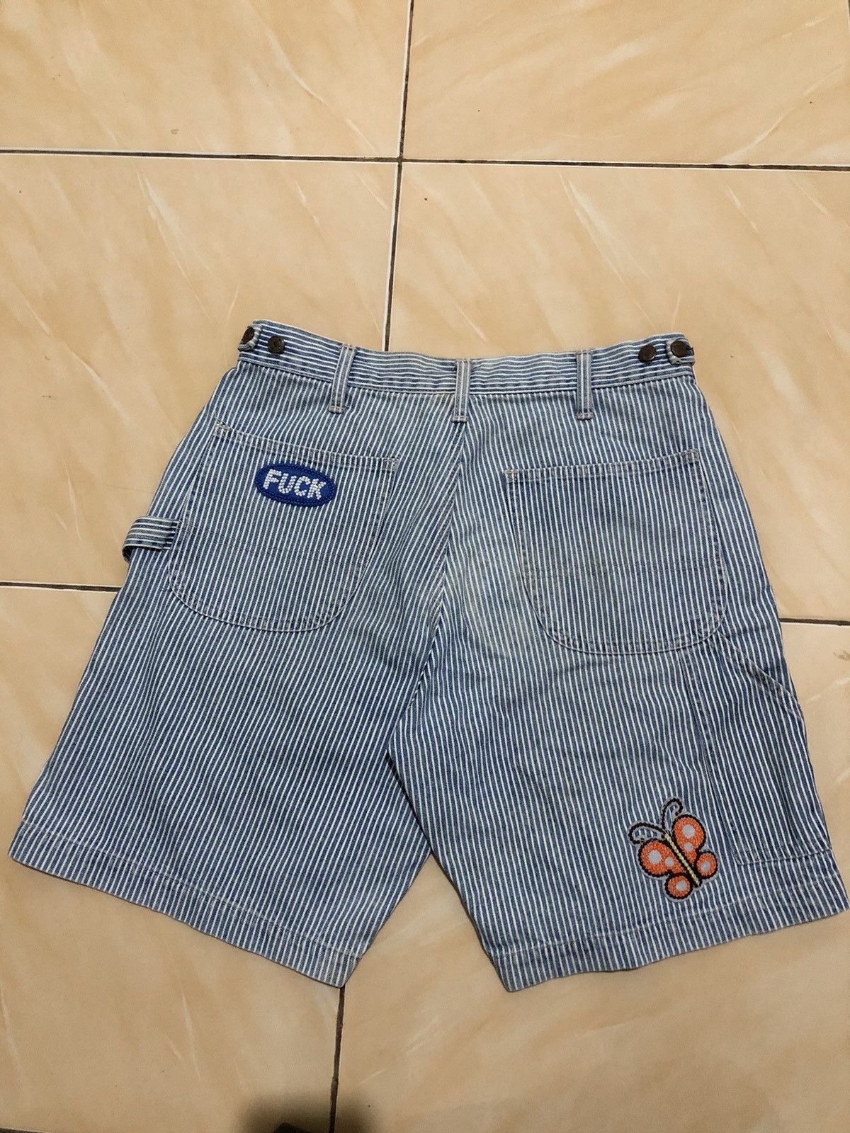 Hysteric Glamour × Japanese Brand Hysteric Glamour Carpenter Strip Embroidered Patch Pant Size US 30 / EU 46 - 5 Thumbnail