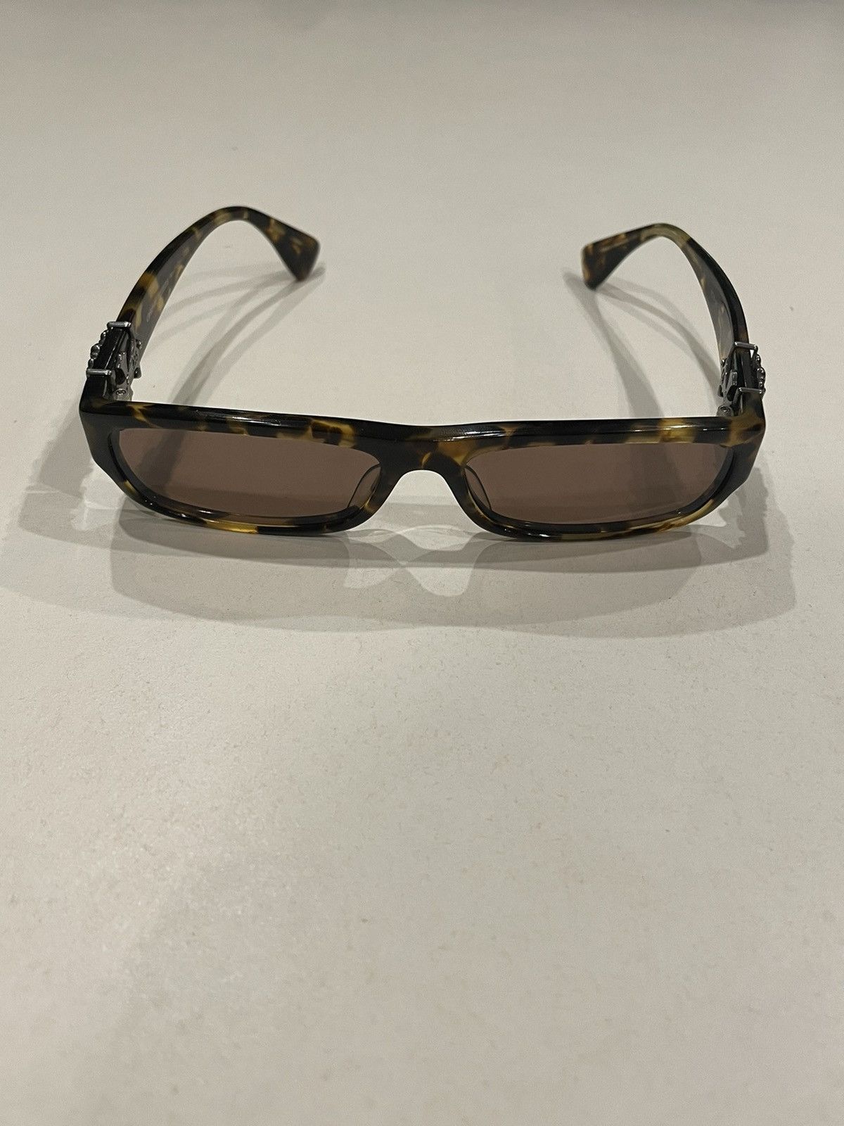 Chrome Hearts Chrome Hearts BELOW ME Sunglasses Silver Cemetery Cross Size ONE SIZE - 6 Thumbnail
