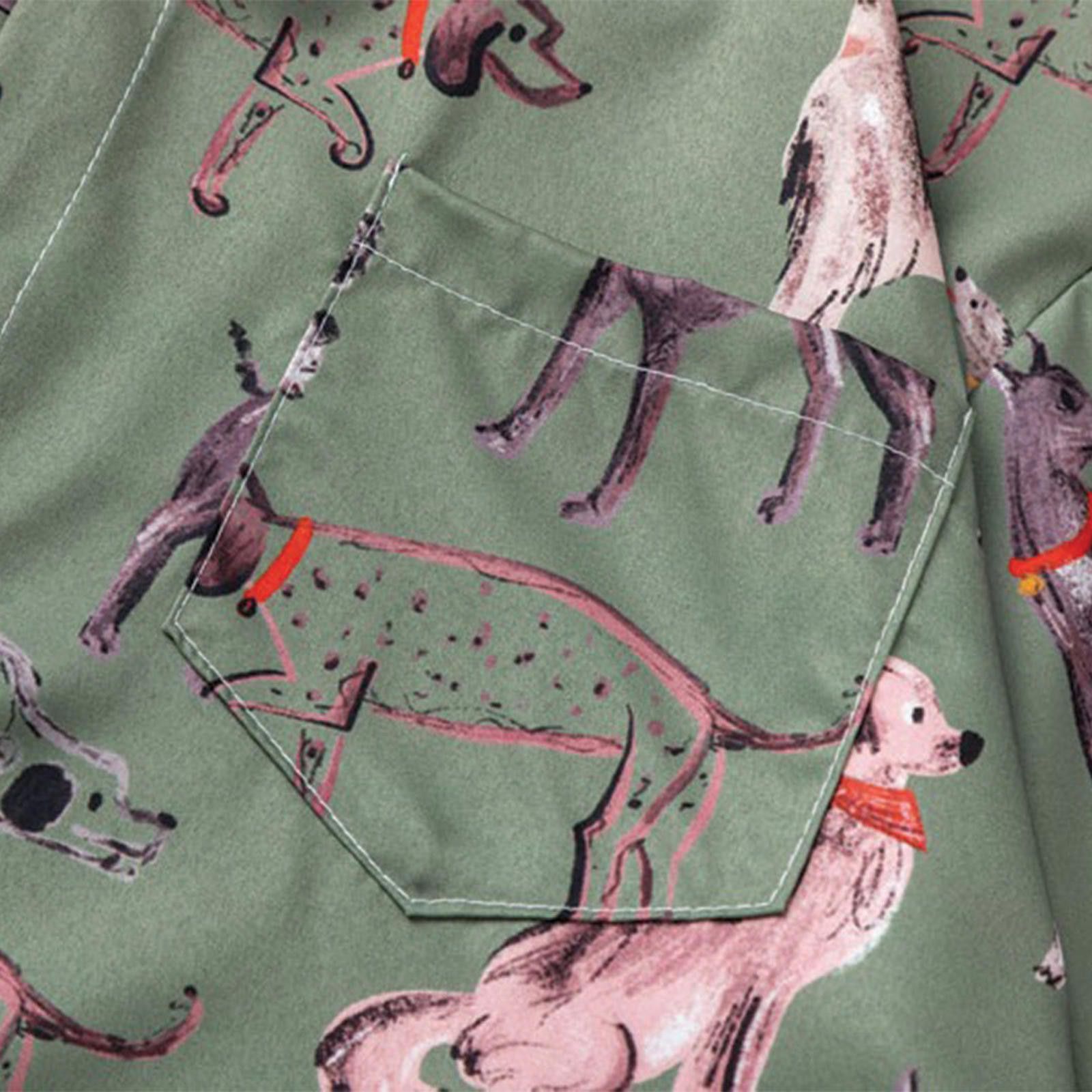 Vintage Dog Print Short Sleeve Shirt Size US L / EU 52-54 / 3 - 5 Thumbnail