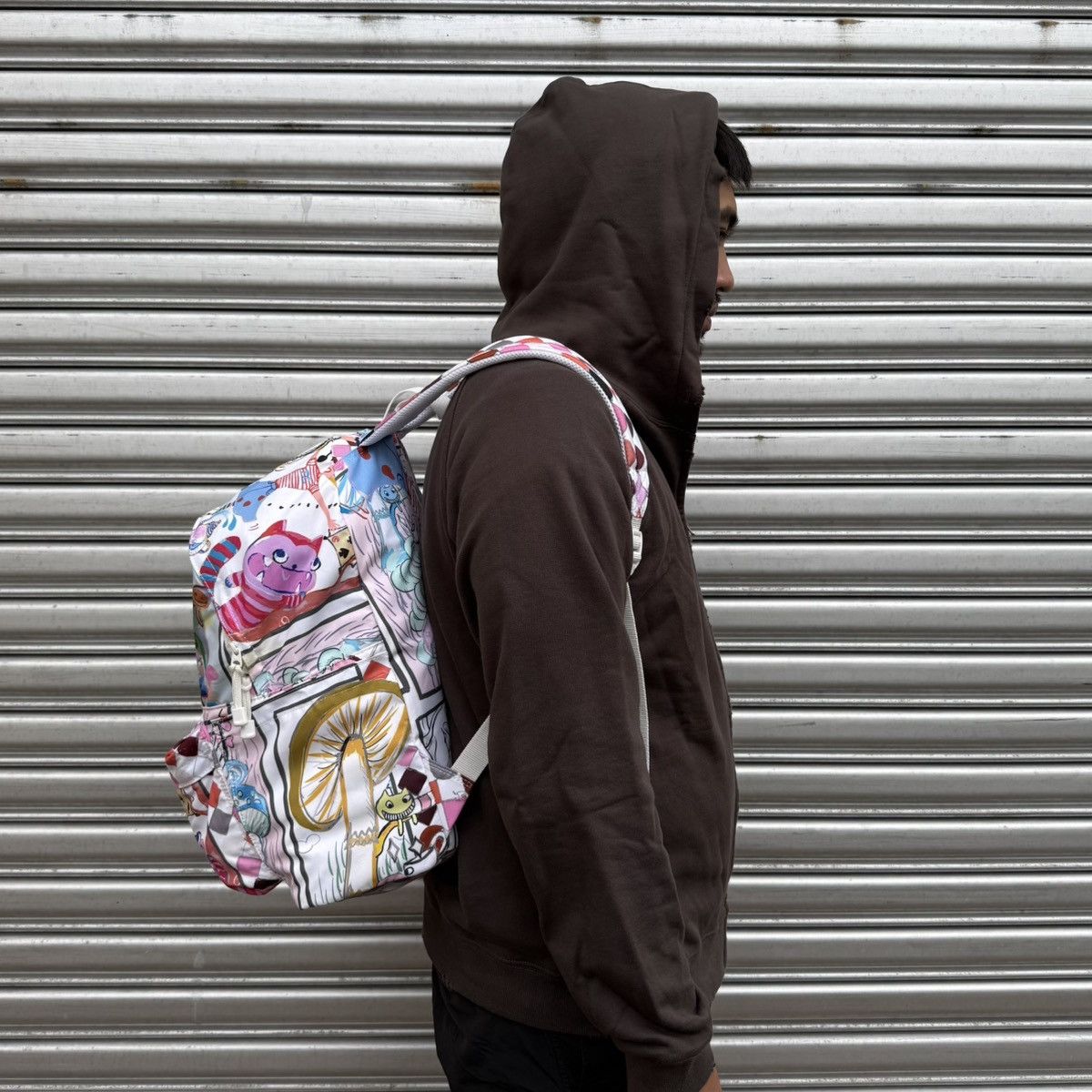 Tsumori Chisato RARE Tsumori Chisato AOP Multicolor Big Backpack Size ONE SIZE - 2 Thumbnail