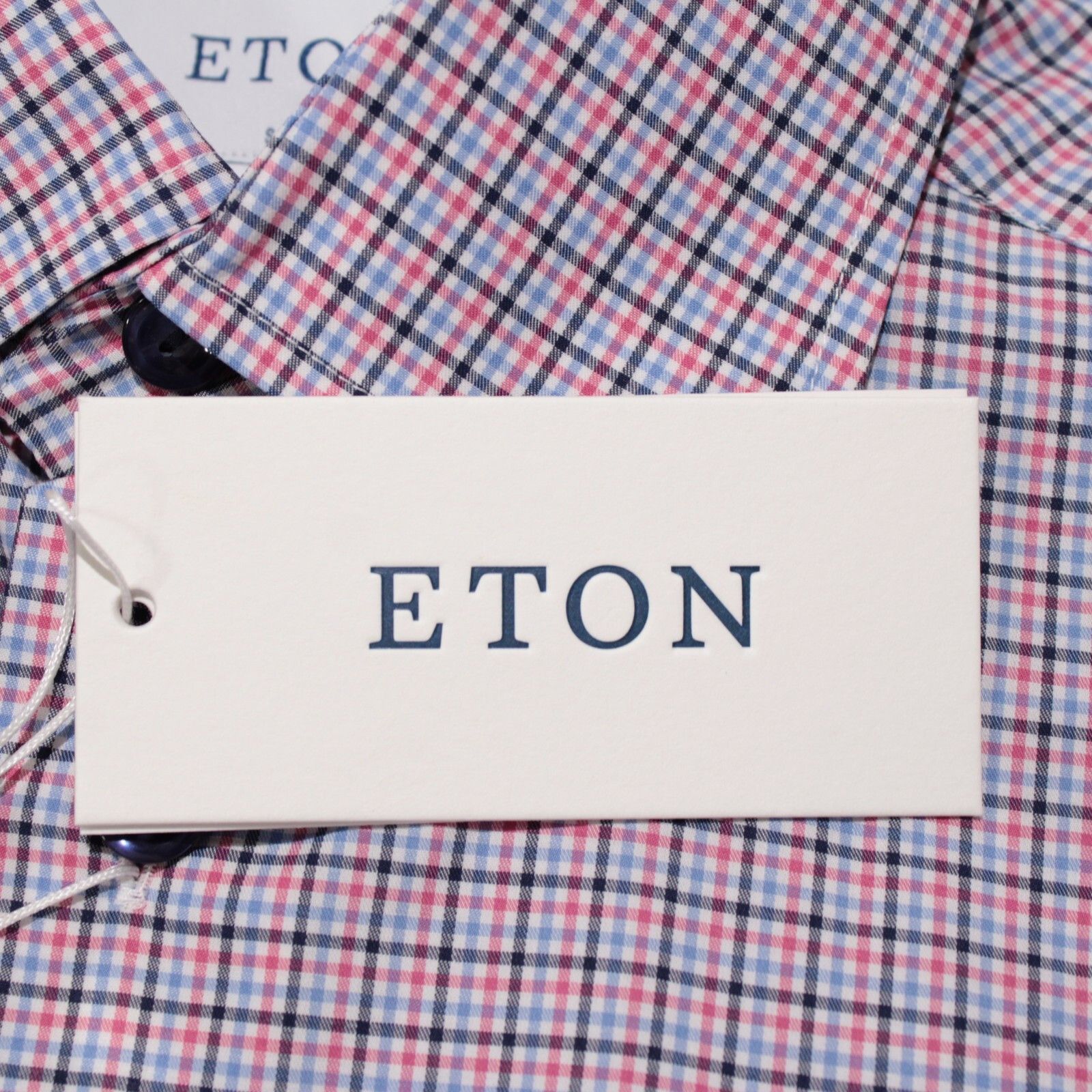Eton Eton New with tags Shirt Size S US In Blue Size US S / EU 44-46 / 1 - 2 Thumbnail