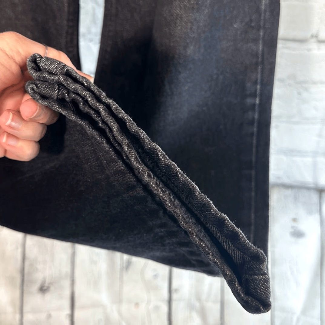 Vintage VINTAGE L.L. BEAN Jeans Denim Relaxed Fit Black 14 Women Size 14 Black Jeans Straight 27 Inseam Womens Size 36" / US 14 / IT 50 - 3 Thumbnail