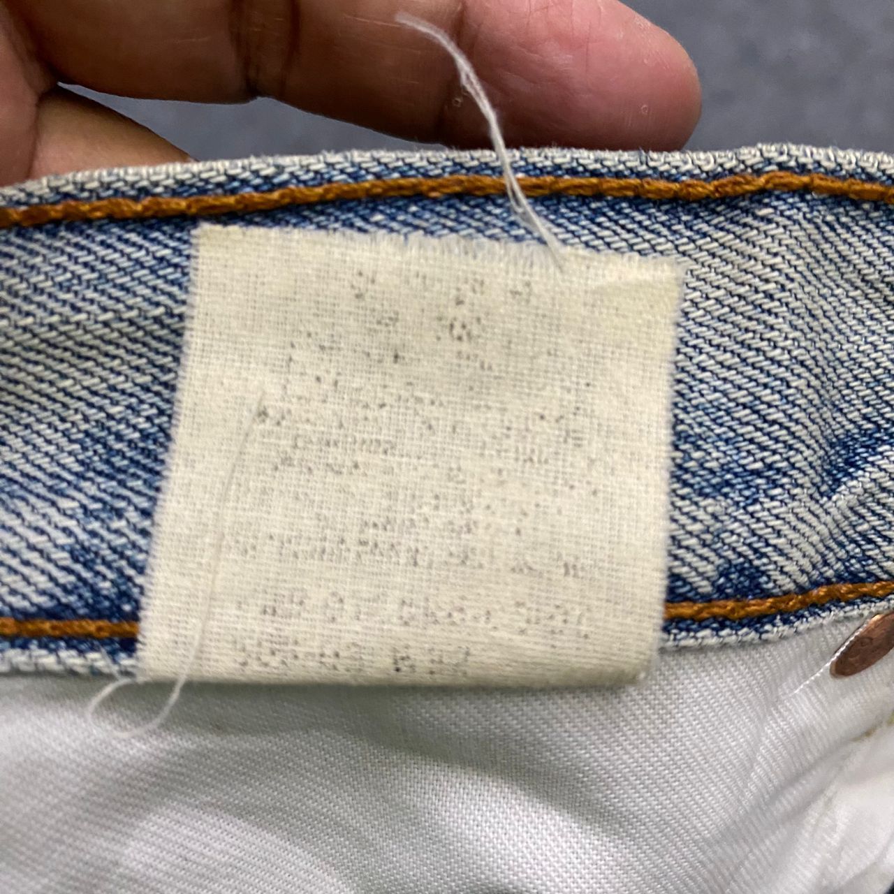 Levi's Vintage 90s Levis 503 Distressed Denim Kurt Cobain Style Size US 32 / EU 48 - 16 Thumbnail