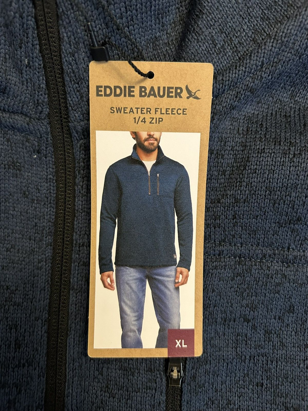 Eddie Bauer Eddie Bauer Quarter Zip NWT Size US XL / EU 56 / 4 - 5 Thumbnail