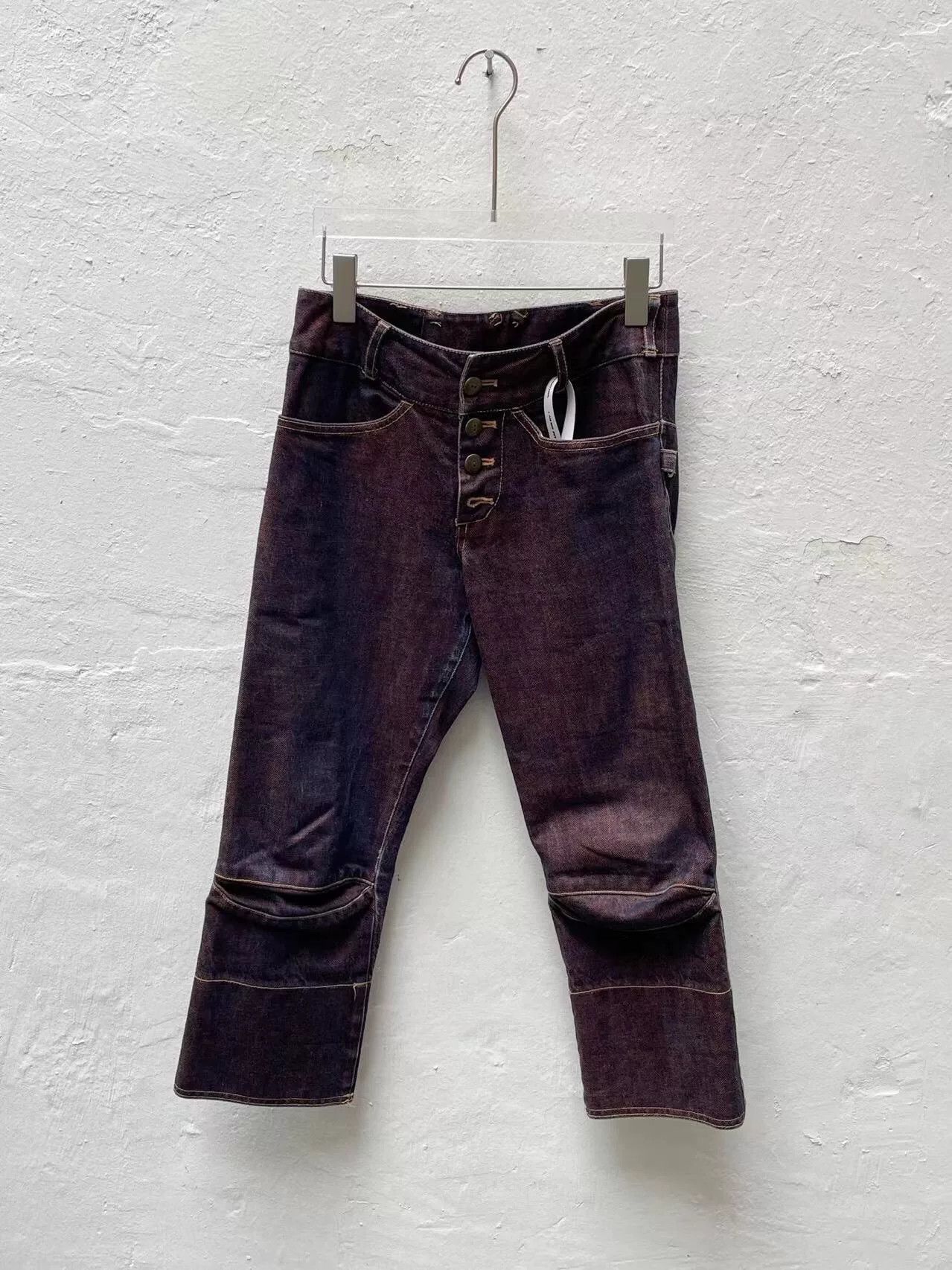 Beauty Beast Beauty Beast 3D Cut Denim Pants Size US 30 / EU 46 - 1 Thumbnail