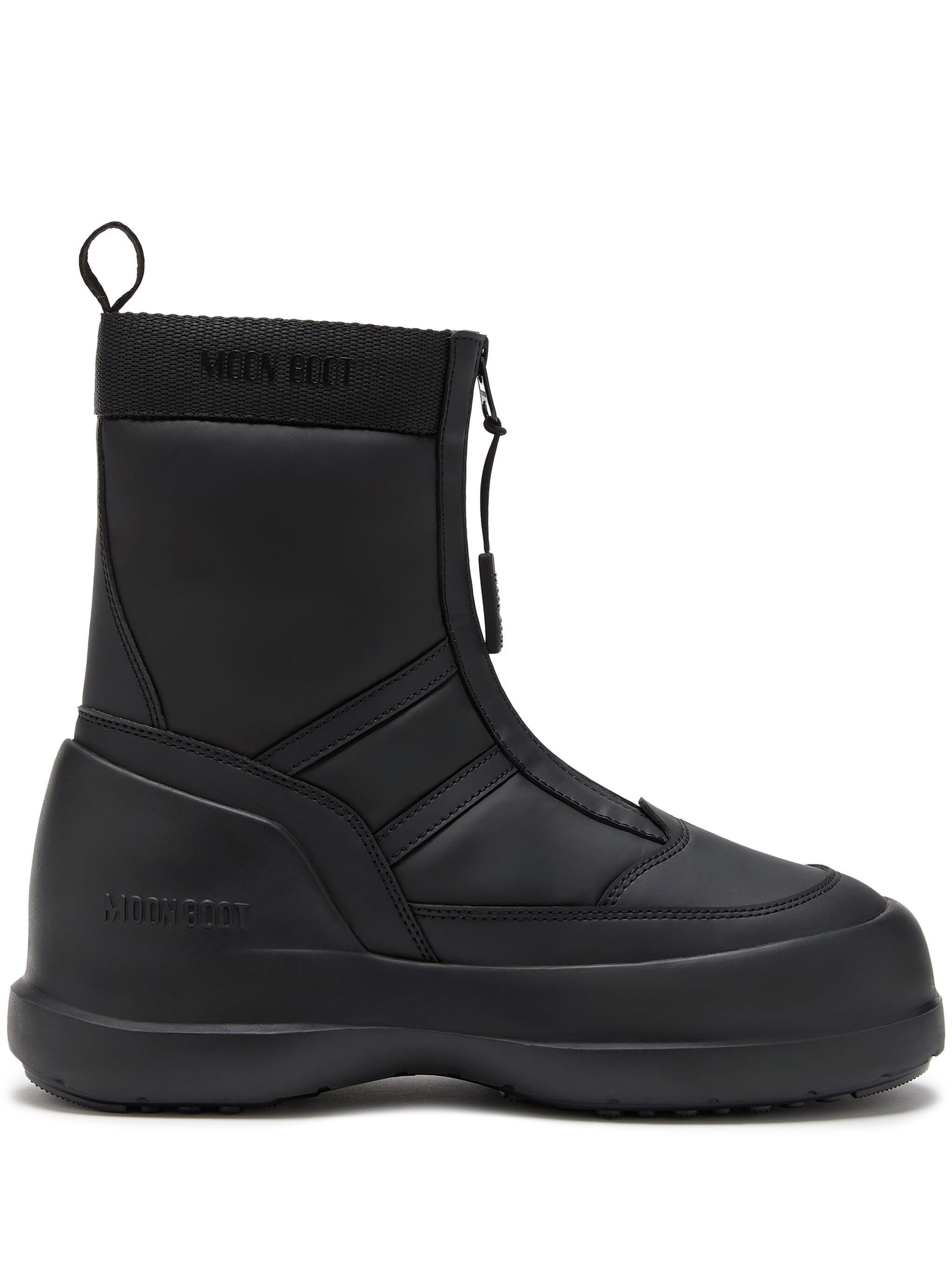 o1s22i1n1124 Luna Zipper Boots in Black