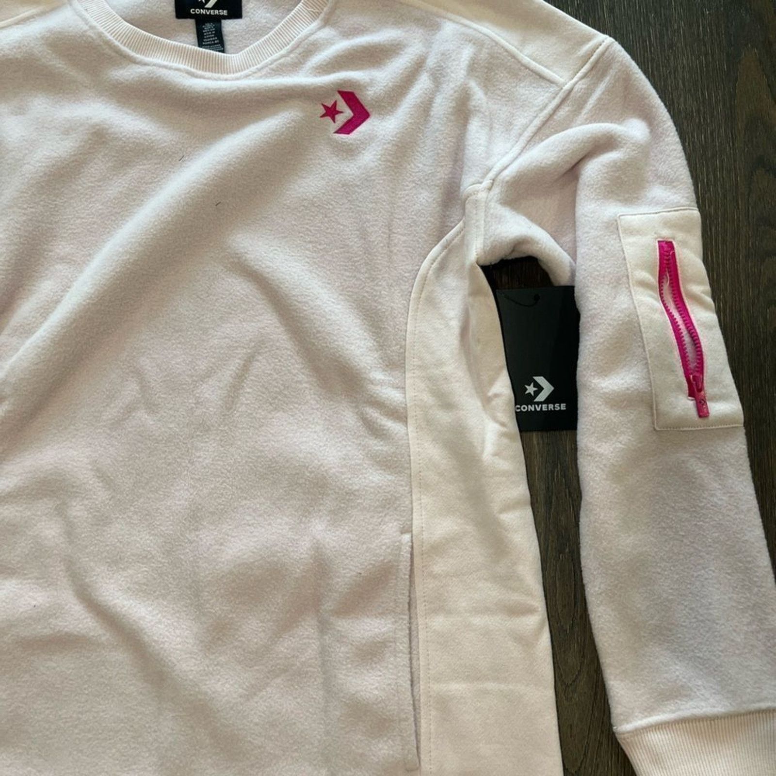 Converse NWT Converse Blocked Polar Dress Barely Rose - Size S Size S / US 4 / IT 40 - 3 Thumbnail