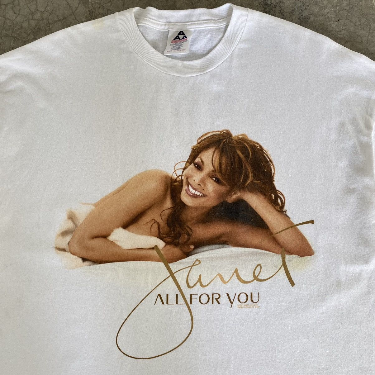 Rap Tees Vintage 2001 Janet Jackson Tour Promo Graphic Tee Size US XXL / EU 58 / 5 - 3 Thumbnail
