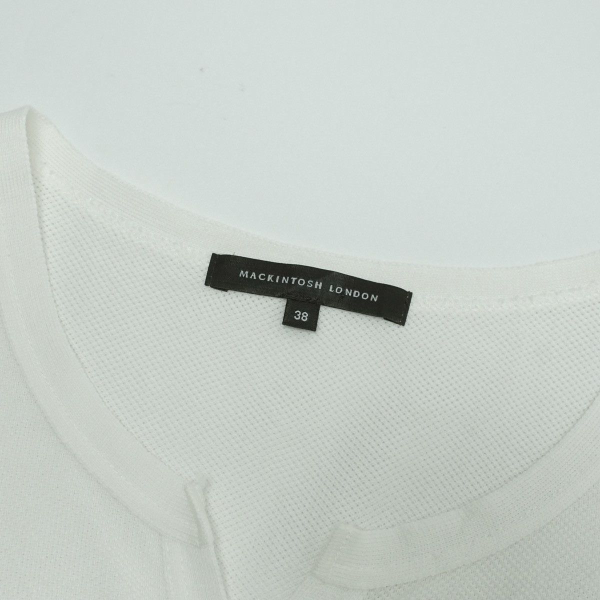 Mackintosh *NoTariff Mackintosh Stripe Button SS T-Shirt Size XS / US 0-2 / IT 36-38 - 5 Thumbnail